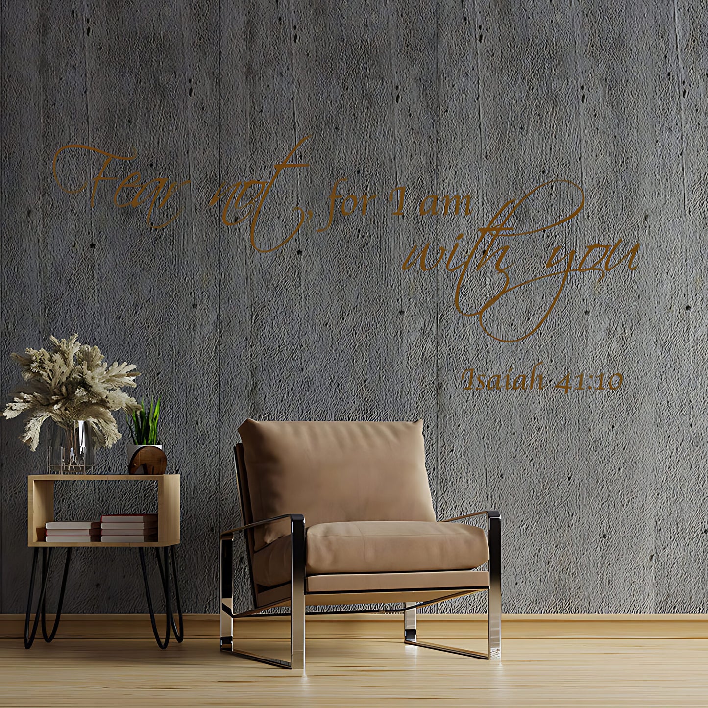 Fear Not For I Am With You Wall Sticker – Bible Verse Christian Decal
