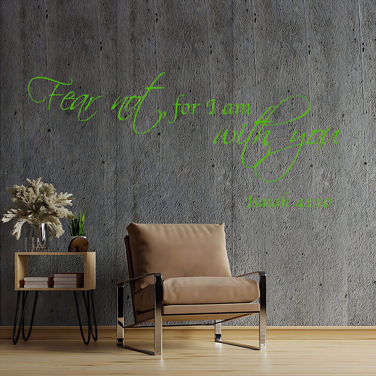 Fear Not For I Am With You Wall Sticker – Bible Verse Christian Decal