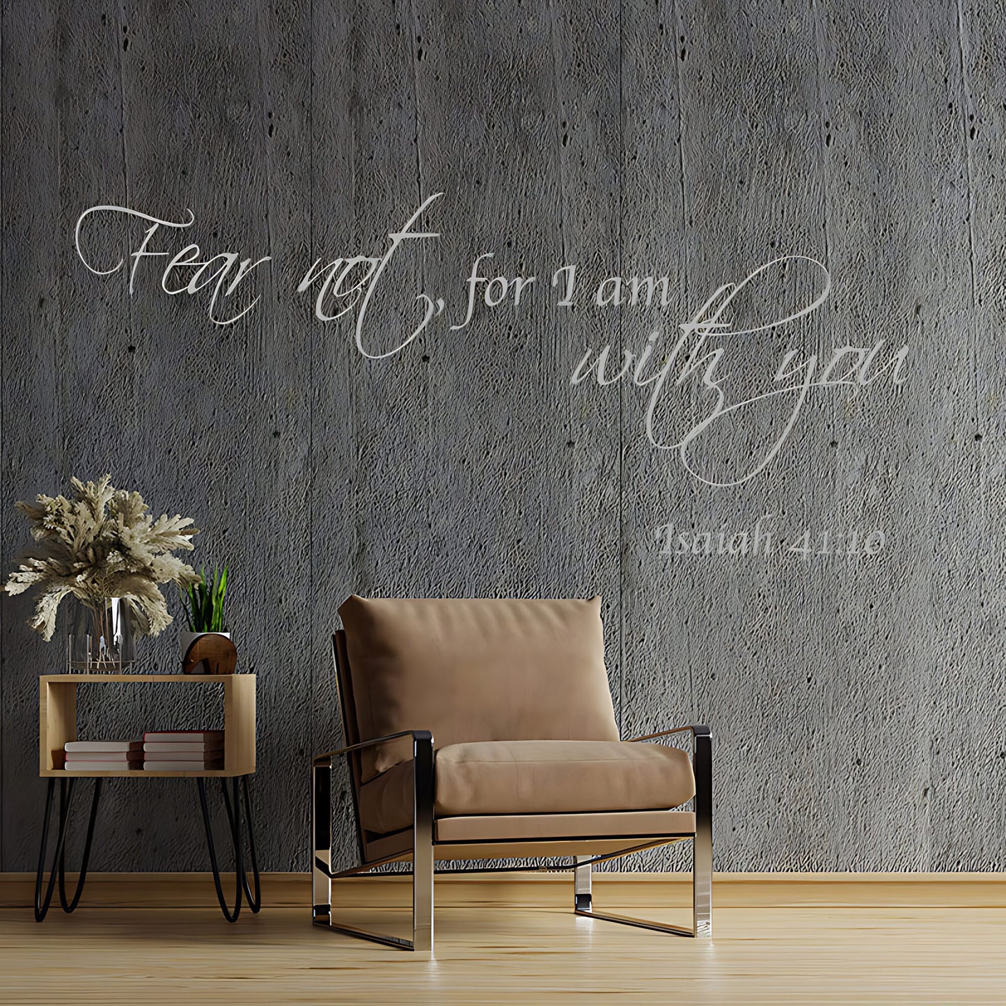 Fear Not For I Am With You Wall Sticker – Bible Verse Christian Decal