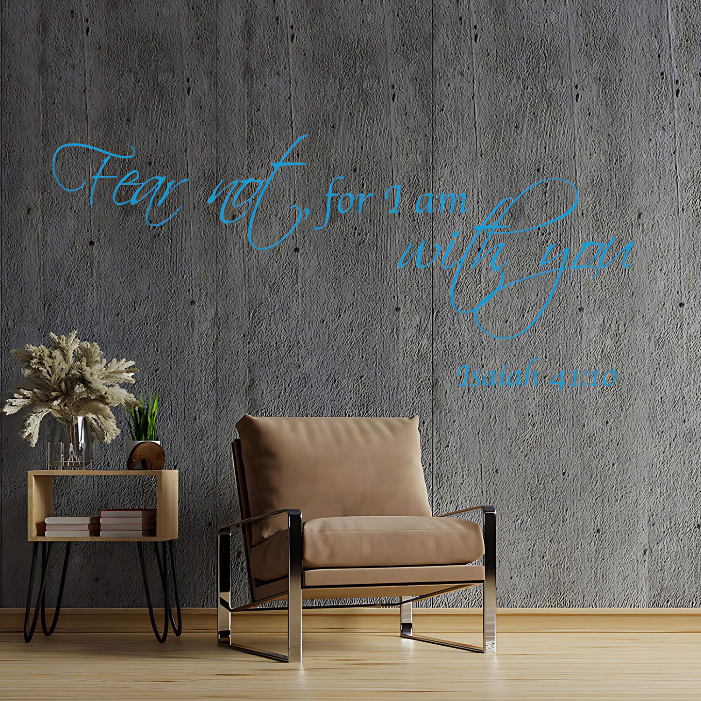 Fear Not For I Am With You Wall Sticker – Bible Verse Christian Decal