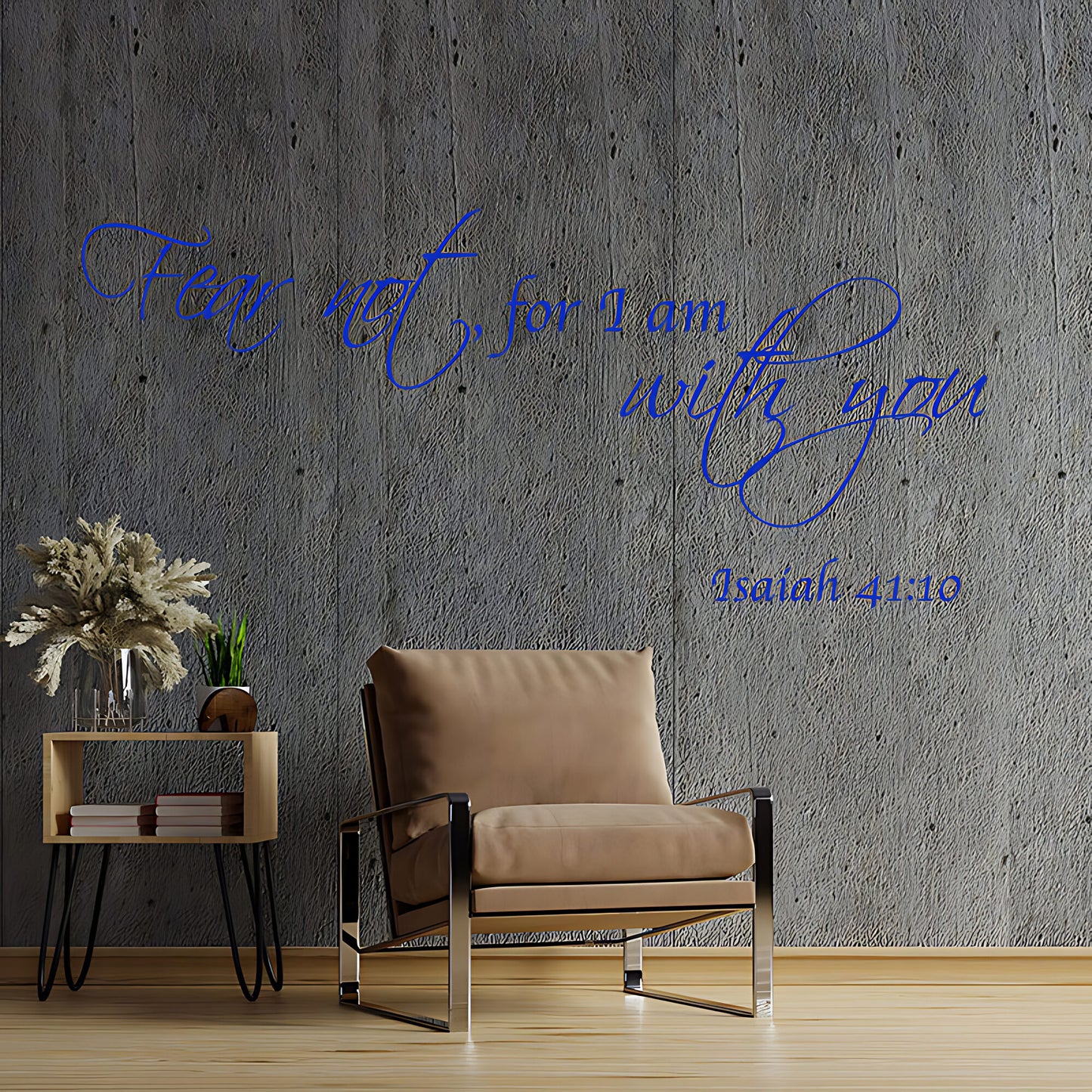 Fear Not For I Am With You Wall Sticker – Bible Verse Christian Decal