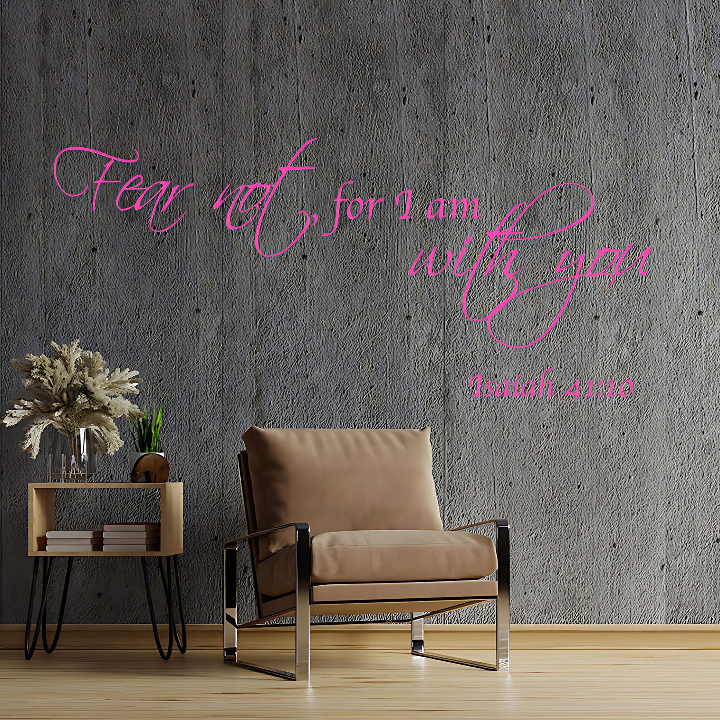 Fear Not For I Am With You Wall Sticker – Bible Verse Christian Decal