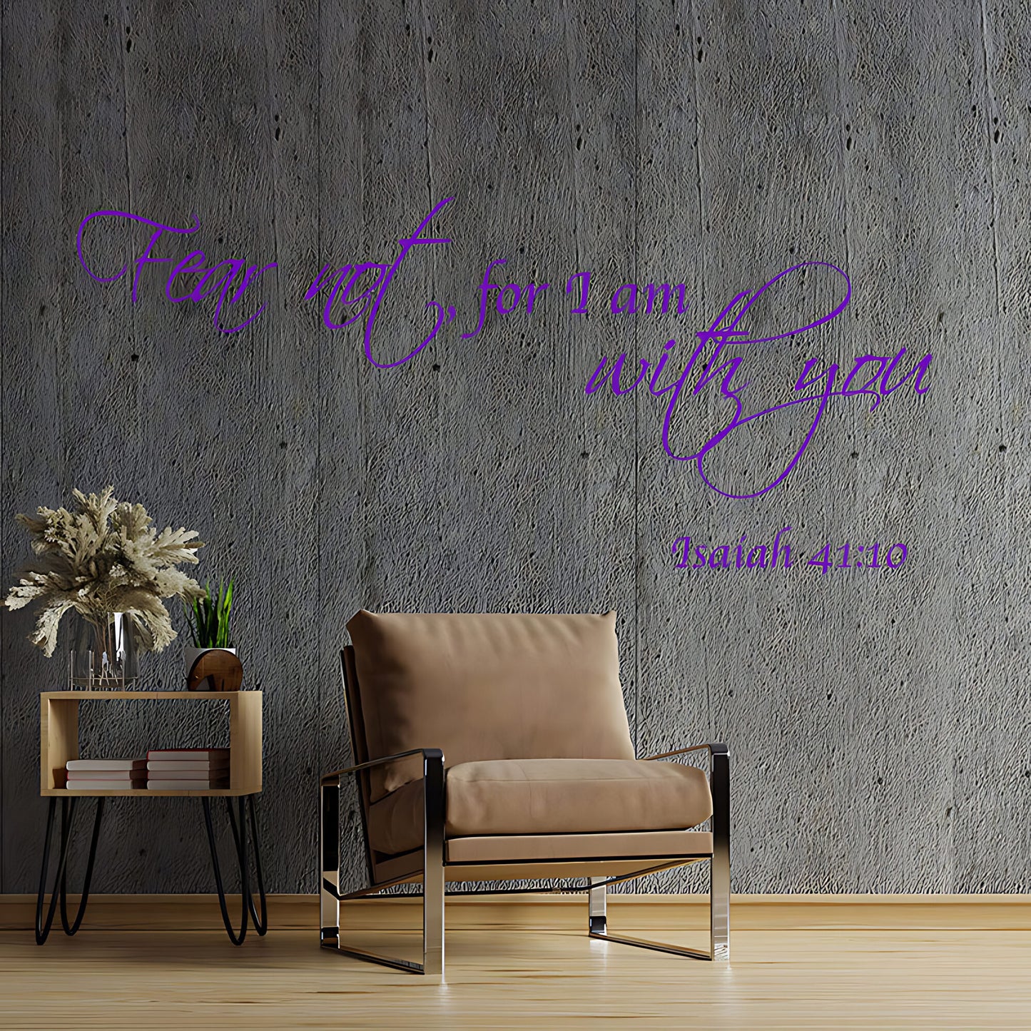 Fear Not For I Am With You Wall Sticker – Bible Verse Christian Decal