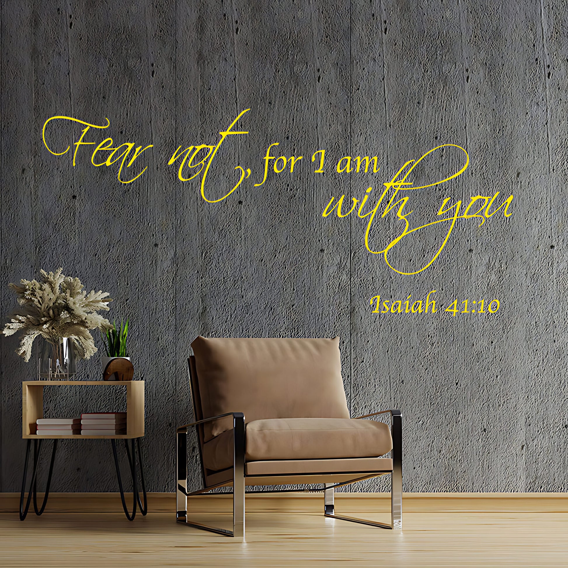 Fear Not For I Am With You Wall Sticker – Bible Verse Christian Decal