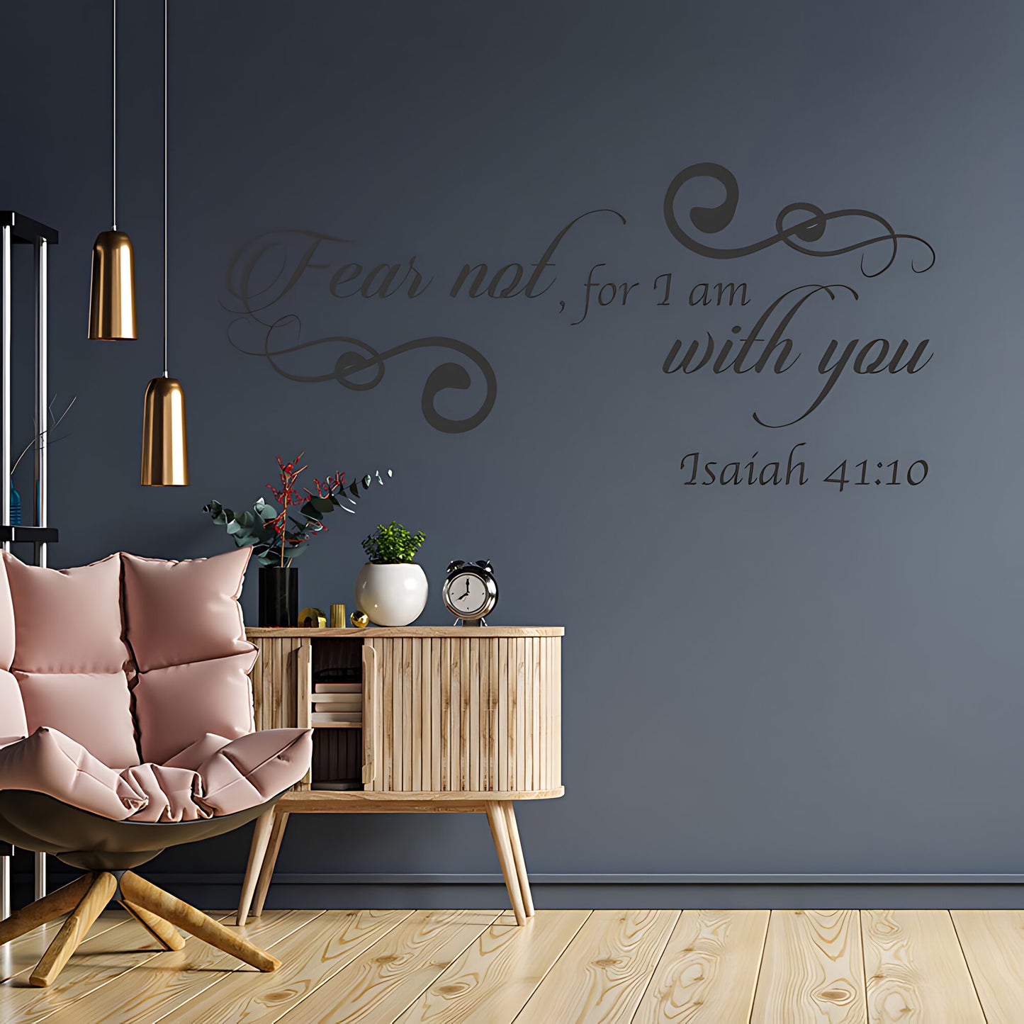 Fear Not Wall Sticker - Bible Verse Vinyl Decal