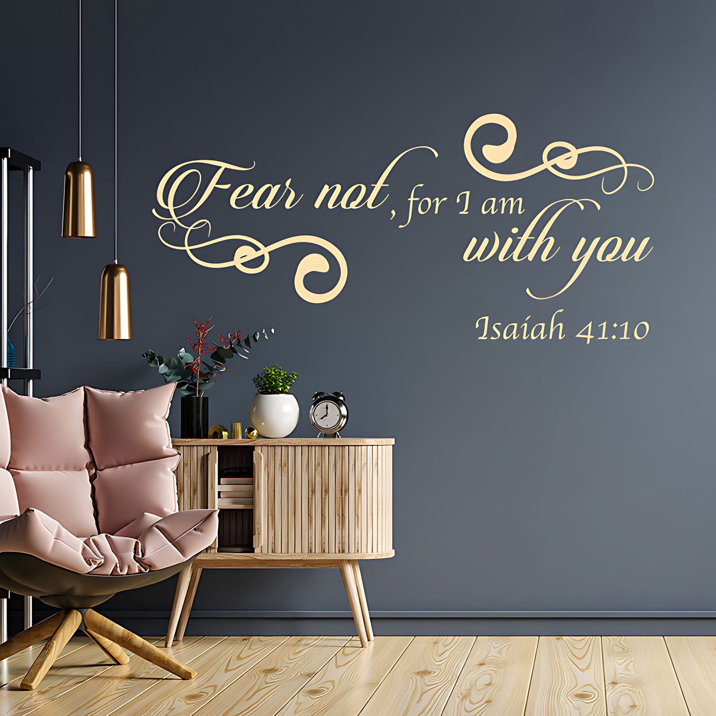 Fear Not Wall Sticker - Bible Verse Vinyl Decal