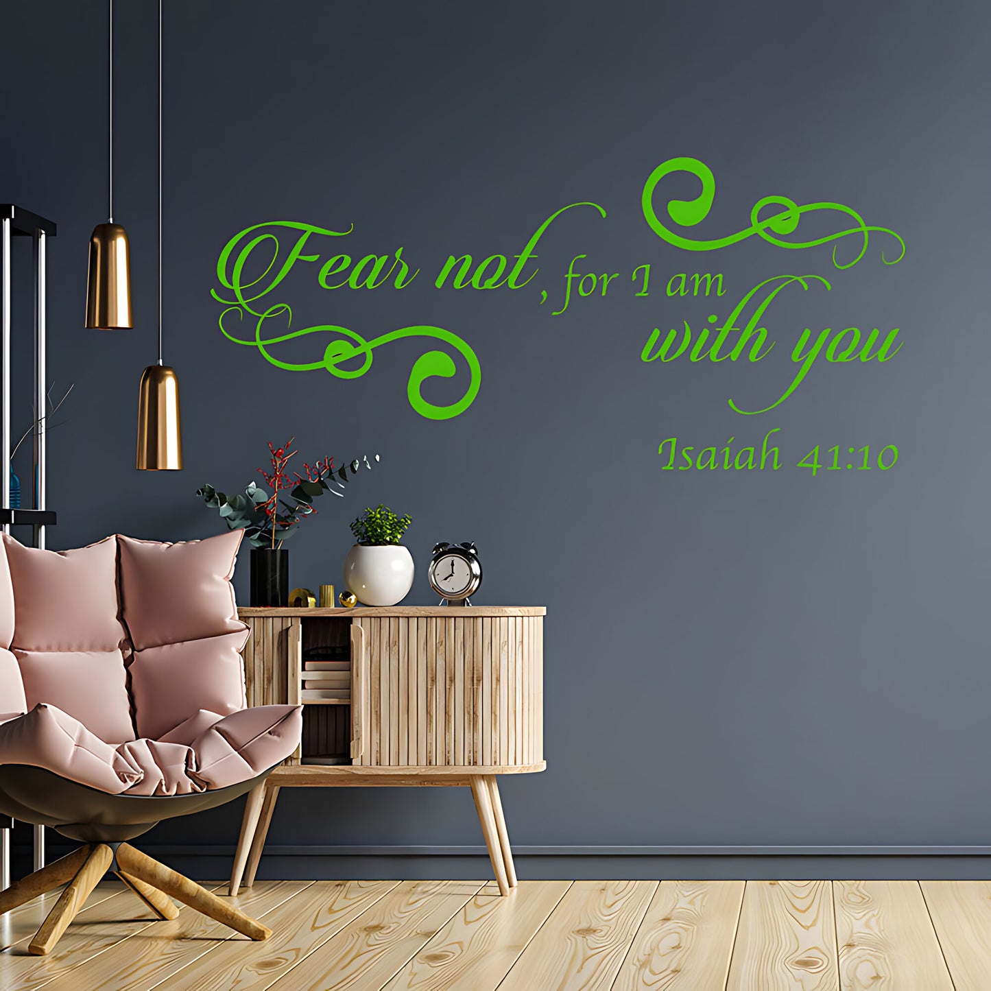 Fear Not Wall Sticker - Bible Verse Vinyl Decal