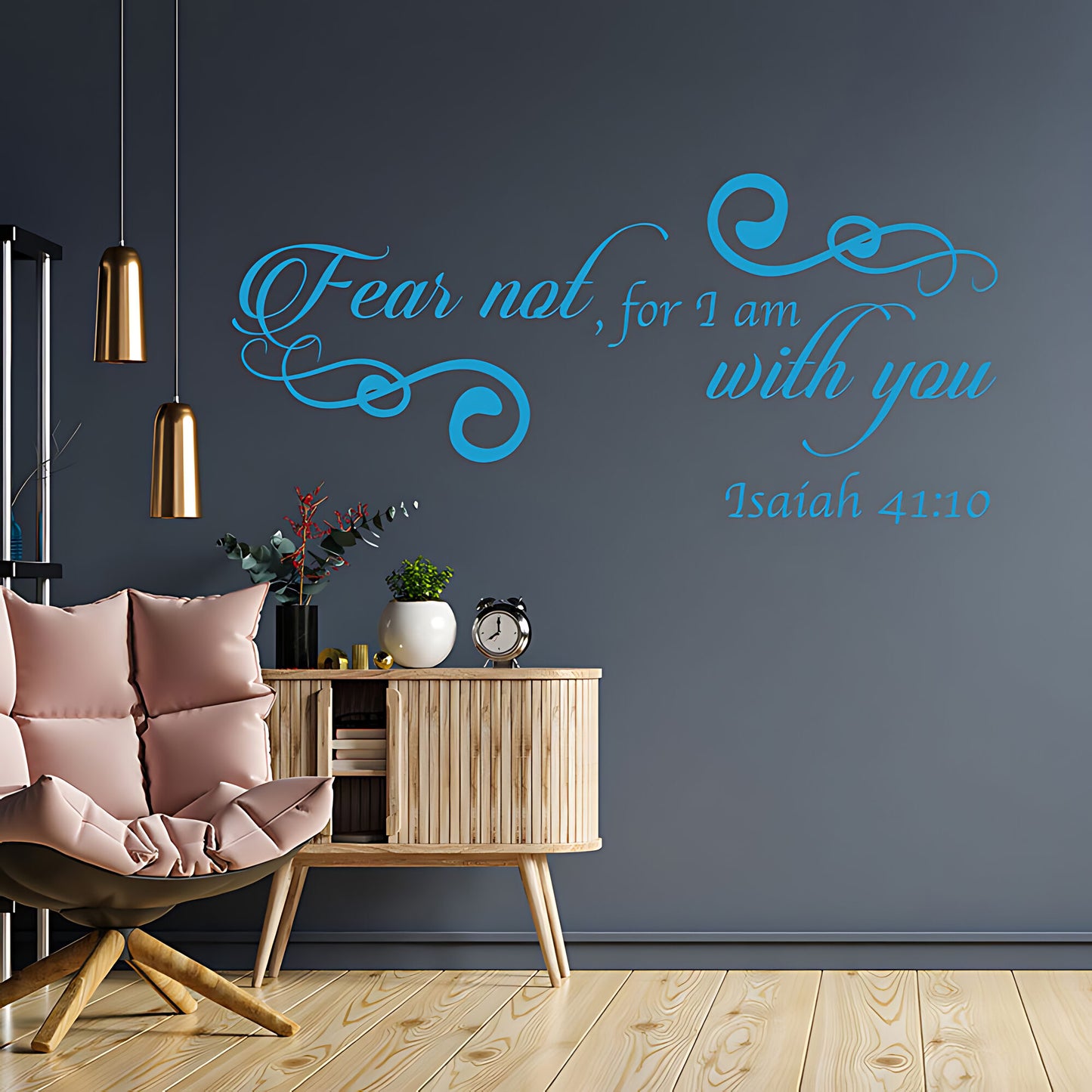 Fear Not Wall Sticker - Bible Verse Vinyl Decal