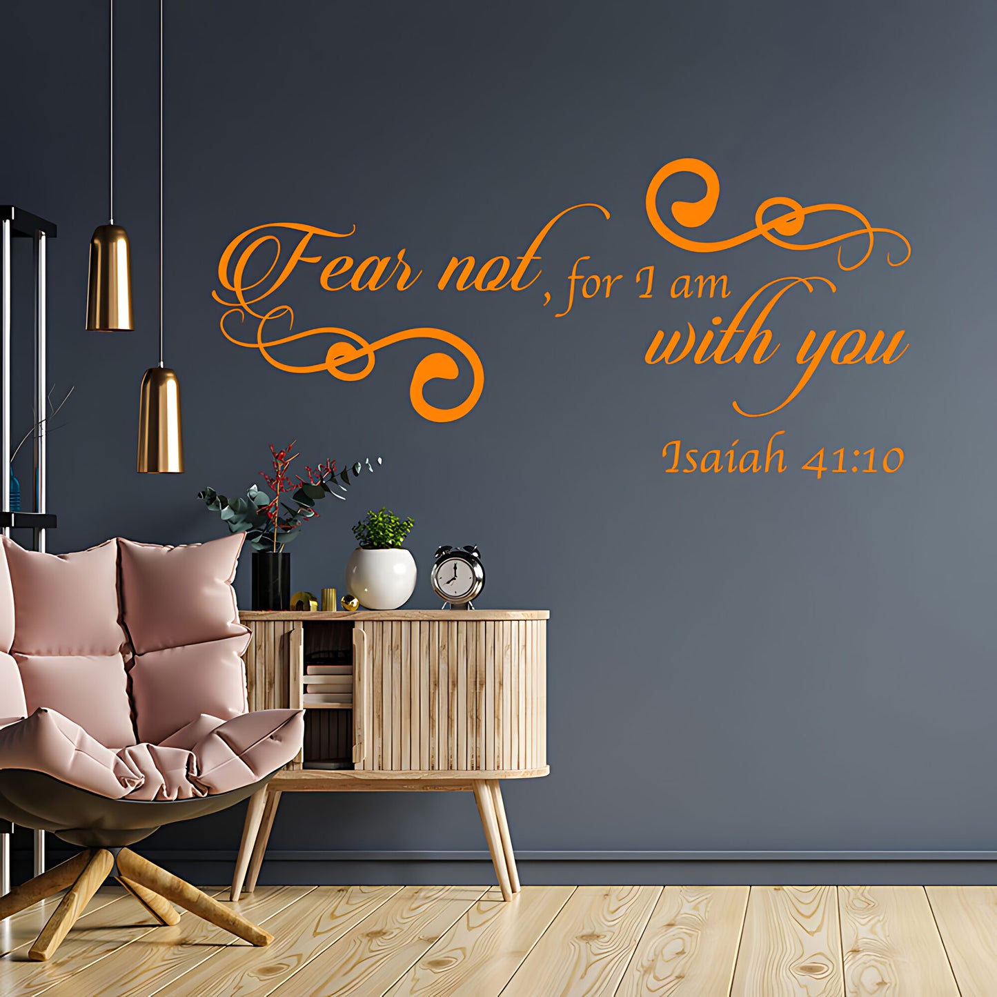 Fear Not Wall Sticker - Bible Verse Vinyl Decal