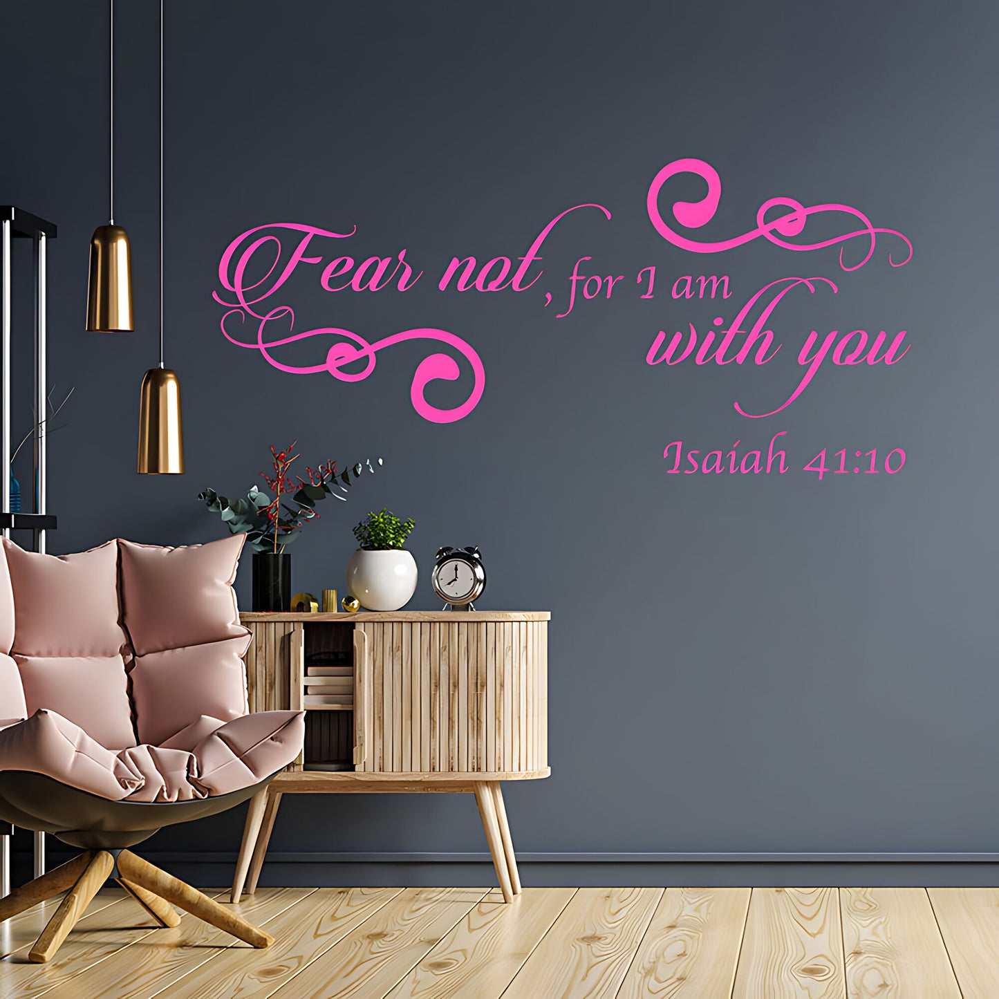 Fear Not Wall Sticker - Bible Verse Vinyl Decal