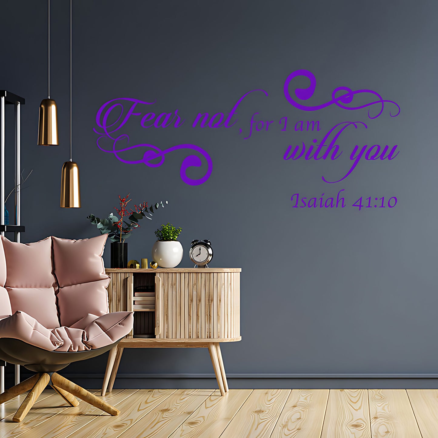Fear Not Wall Sticker - Bible Verse Vinyl Decal