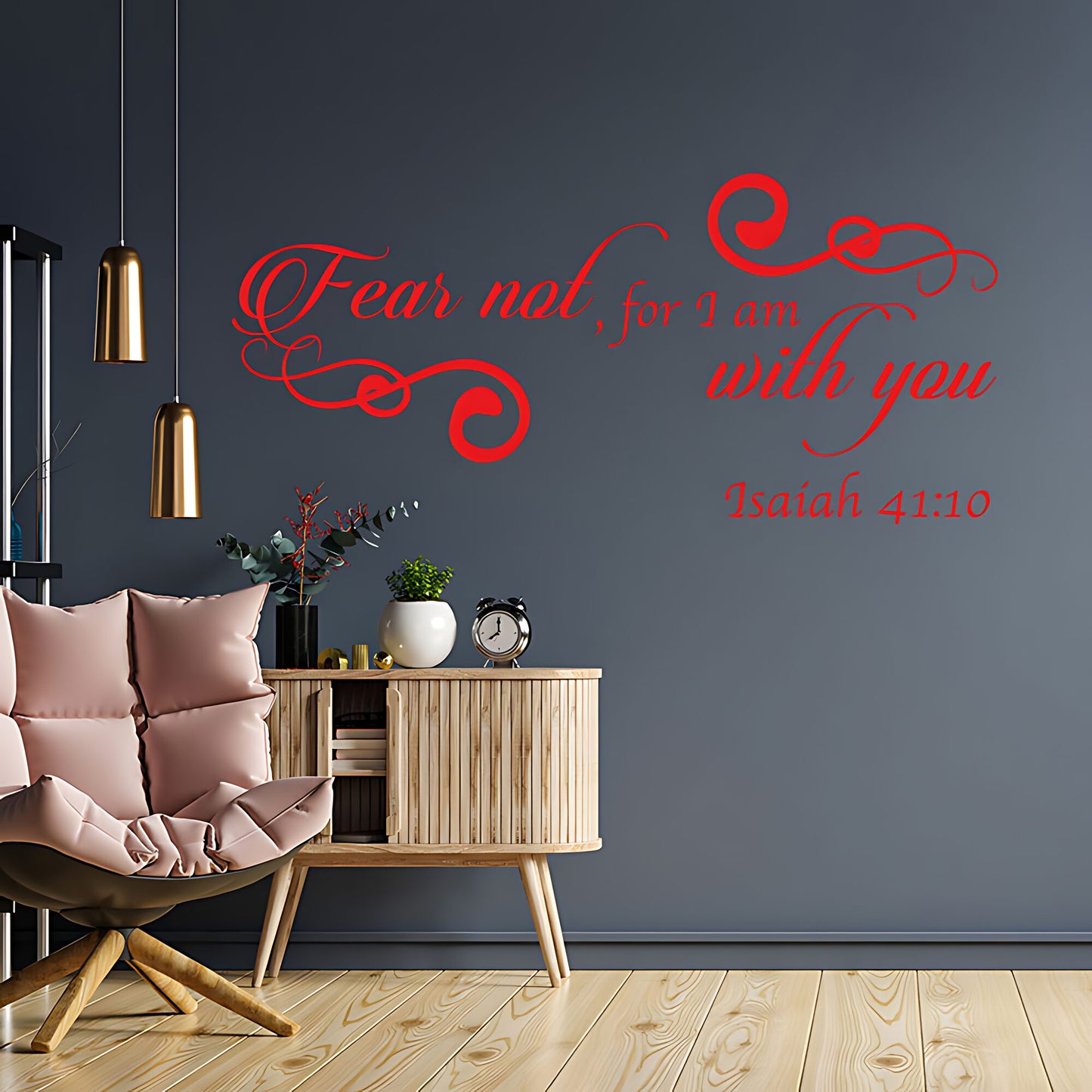 Fear Not Wall Sticker - Bible Verse Vinyl Decal