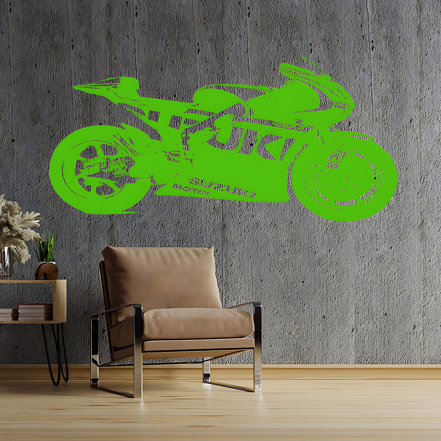 Suzuki Moto GP Motorbike Wall Sticker - Sports Vinyl Art Decal