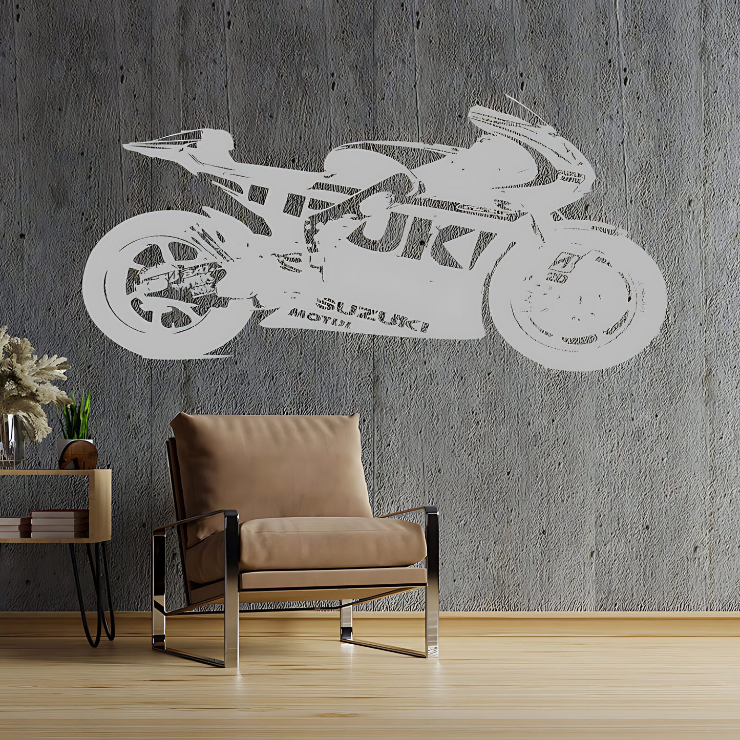 Suzuki Moto GP Motorbike Wall Sticker - Sports Vinyl Art Decal