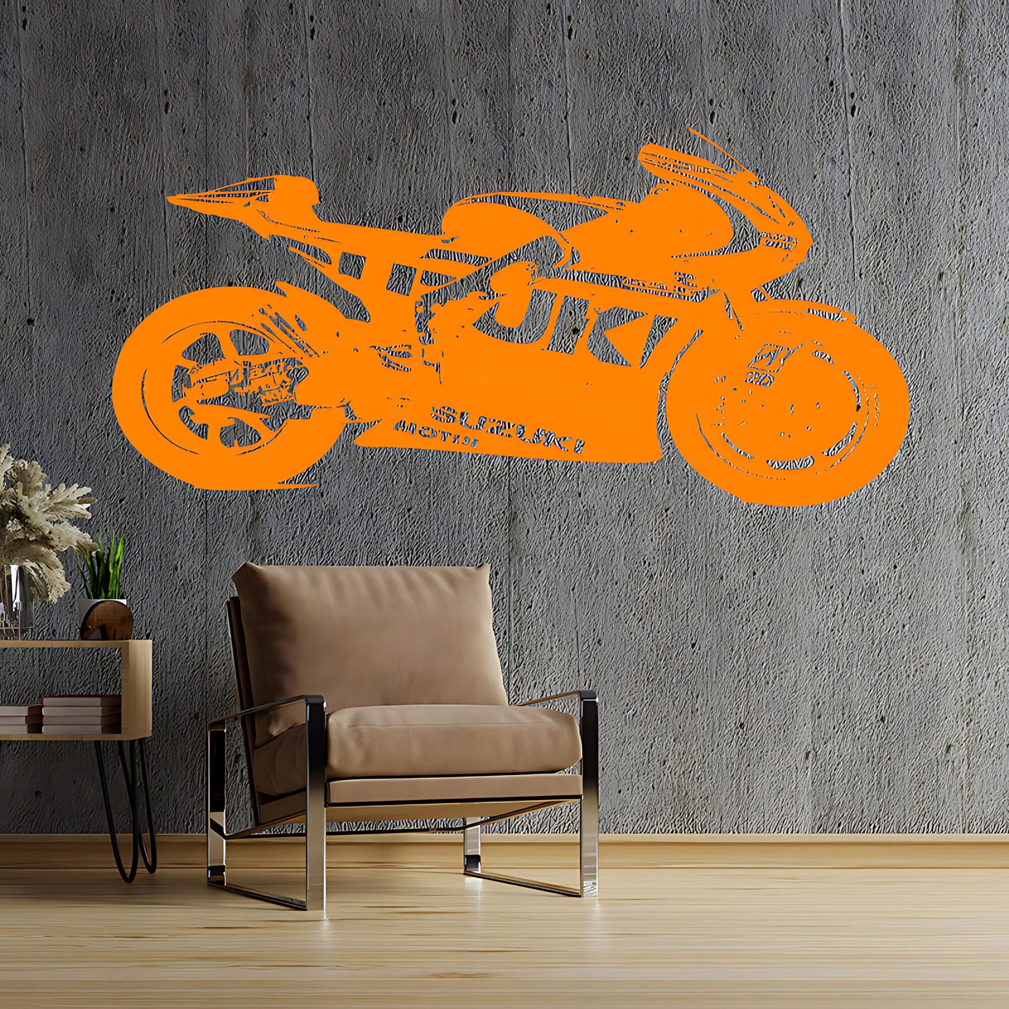 Suzuki Moto GP Motorbike Wall Sticker - Sports Vinyl Art Decal