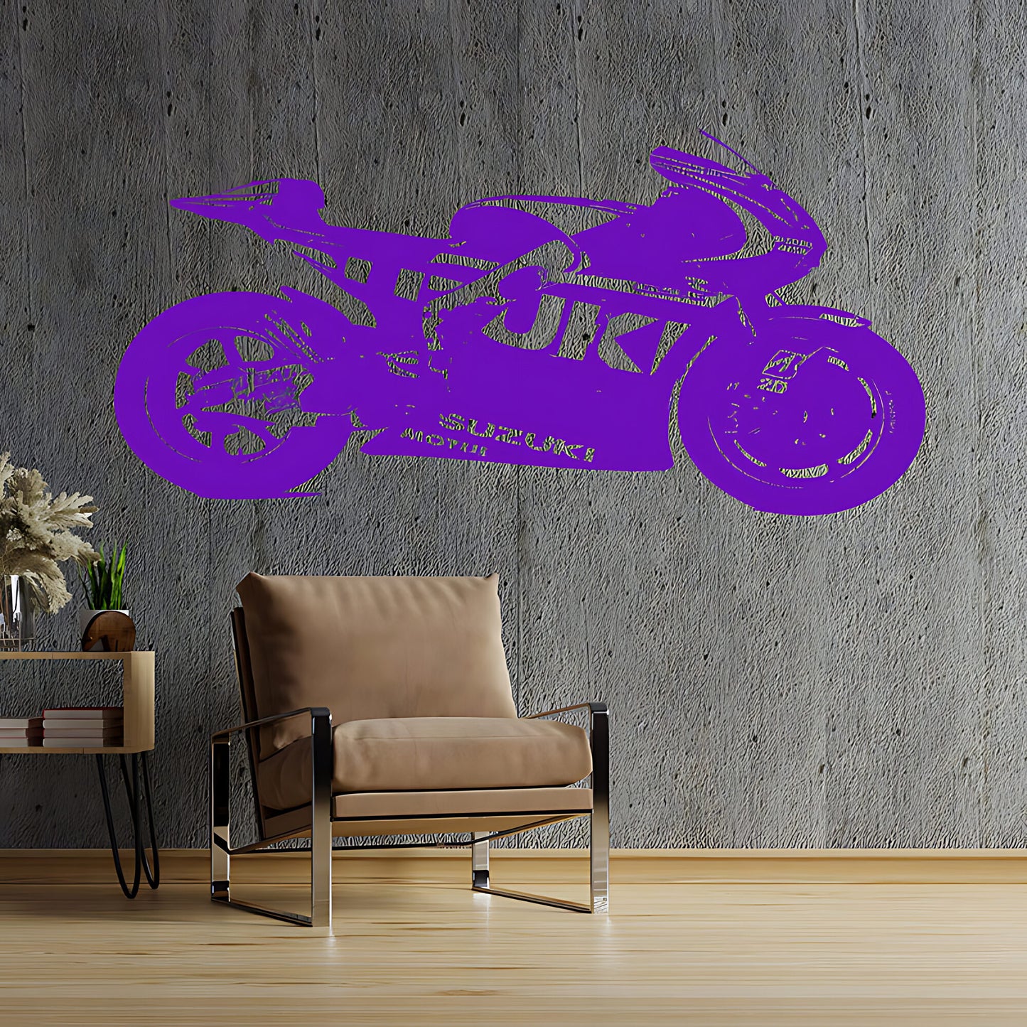 Suzuki Moto GP Motorbike Wall Sticker - Sports Vinyl Art Decal