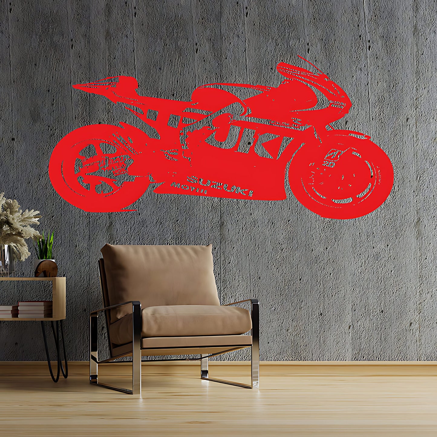 Suzuki Moto GP Motorbike Wall Sticker - Sports Vinyl Art Decal