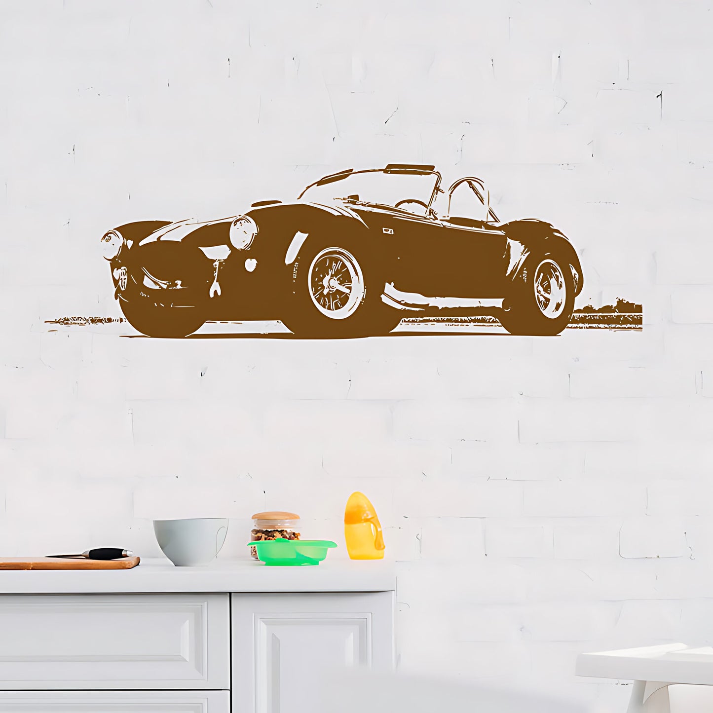AC Cobra Classic Car Wall Sticker – Garage or Bedroom Decal