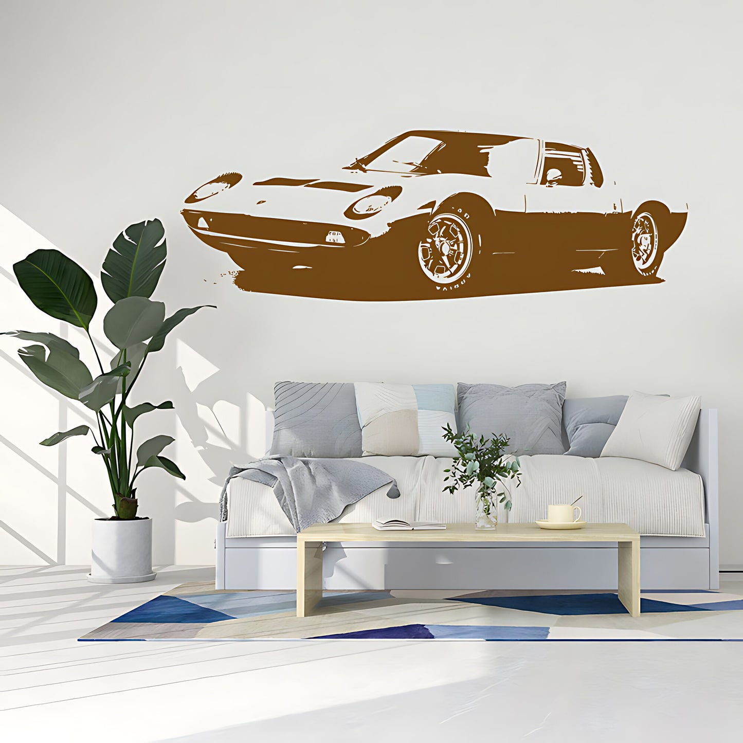 Lamborghini Miura Wall Sticker - Garage Vinyl Decal