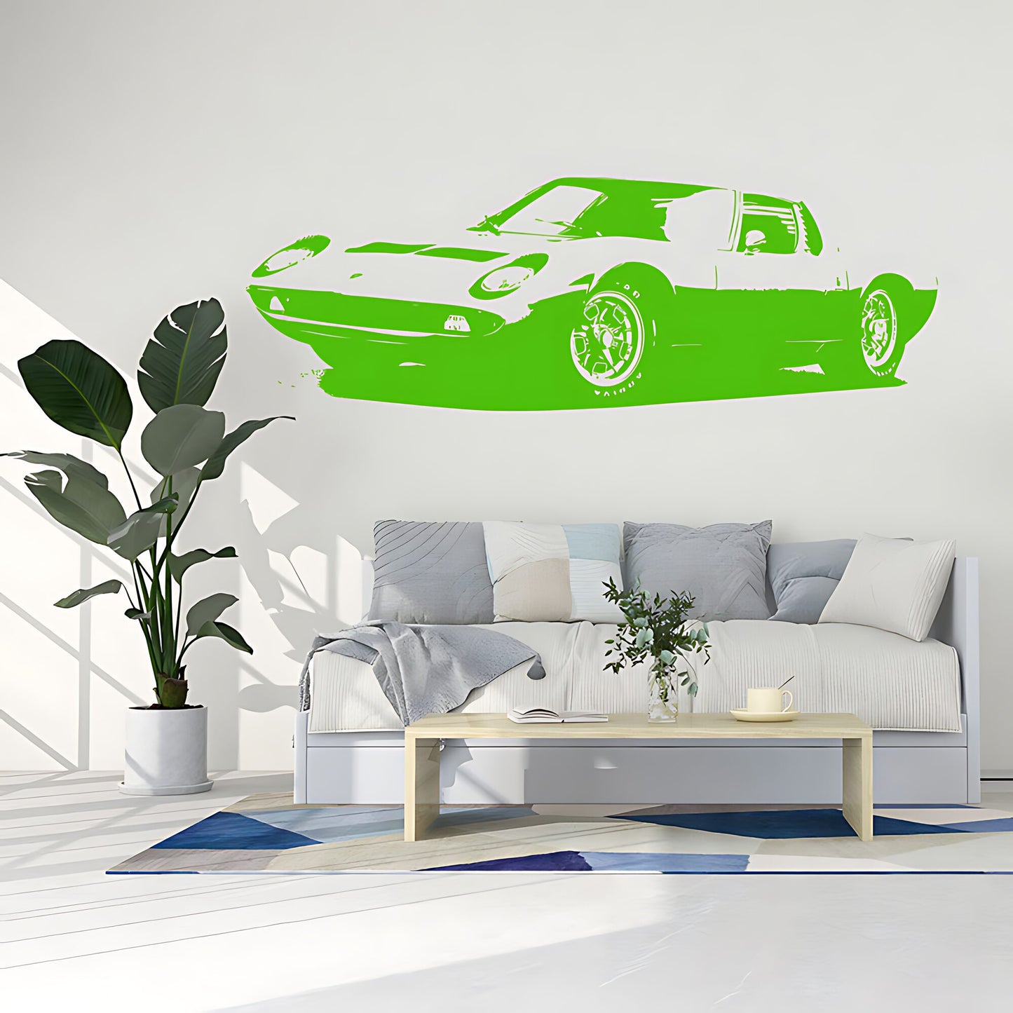 Lamborghini Miura Wall Sticker - Garage Vinyl Decal