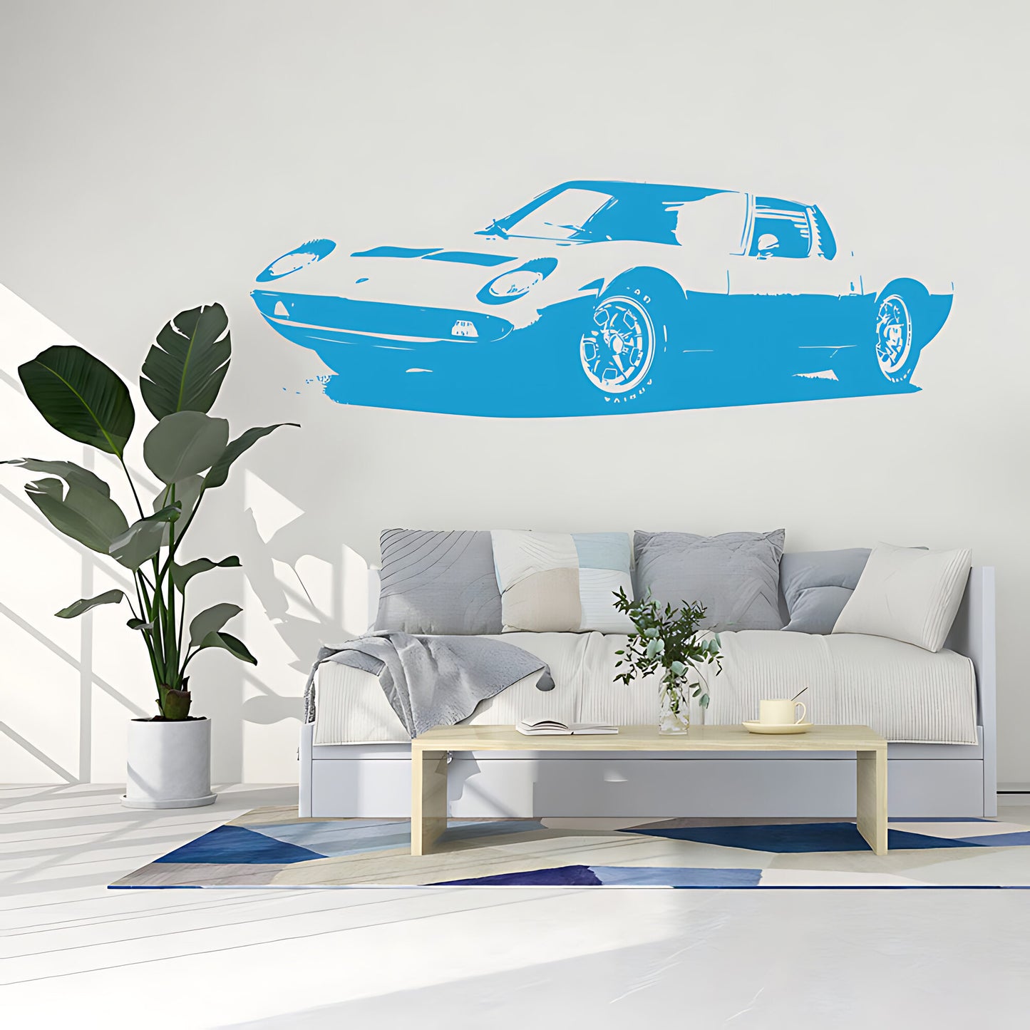 Lamborghini Miura Wall Sticker - Garage Vinyl Decal