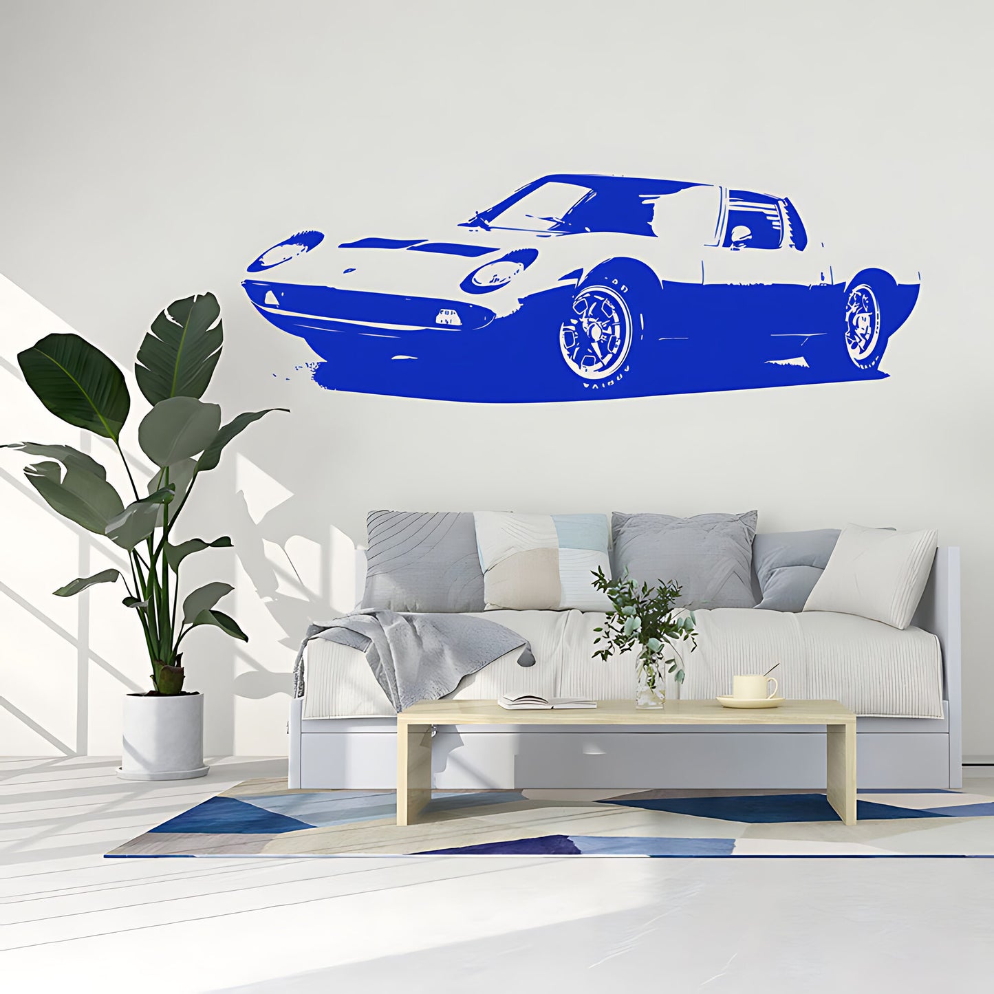 Lamborghini Miura Wall Sticker - Garage Vinyl Decal
