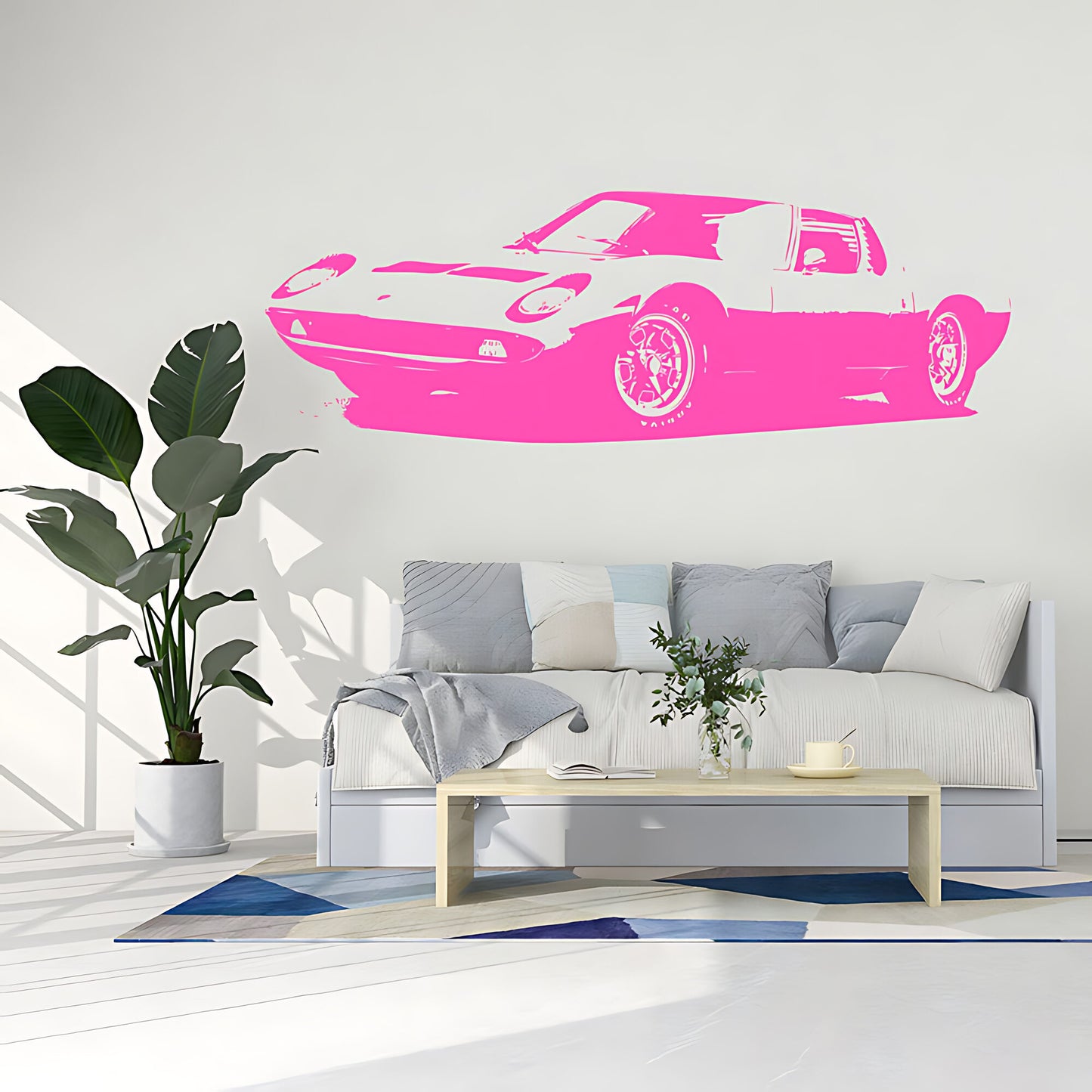 Lamborghini Miura Wall Sticker - Garage Vinyl Decal
