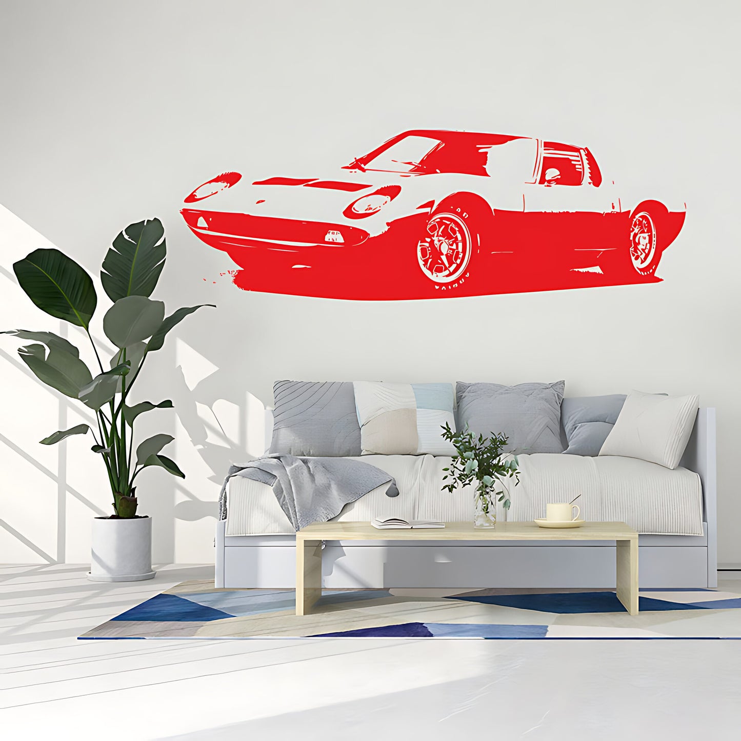 Lamborghini Miura Wall Sticker - Garage Vinyl Decal