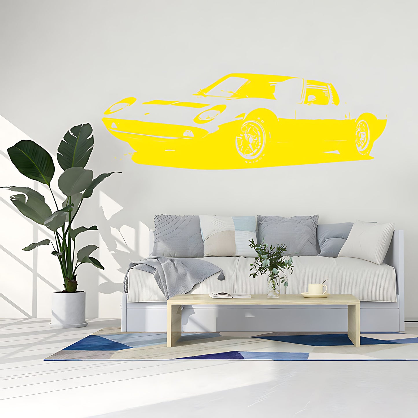 Lamborghini Miura Wall Sticker - Garage Vinyl Decal
