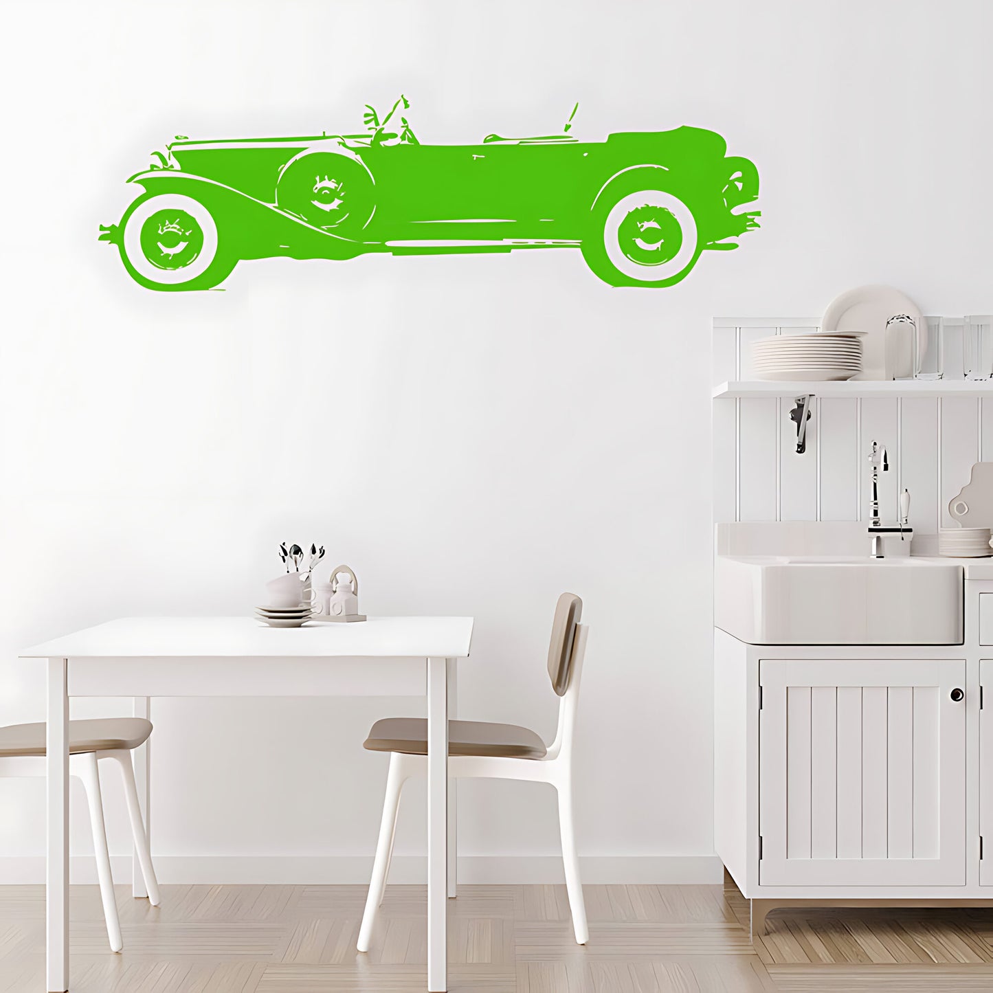 Duesenberg Vintage Car Wall Sticker - Garage Decal