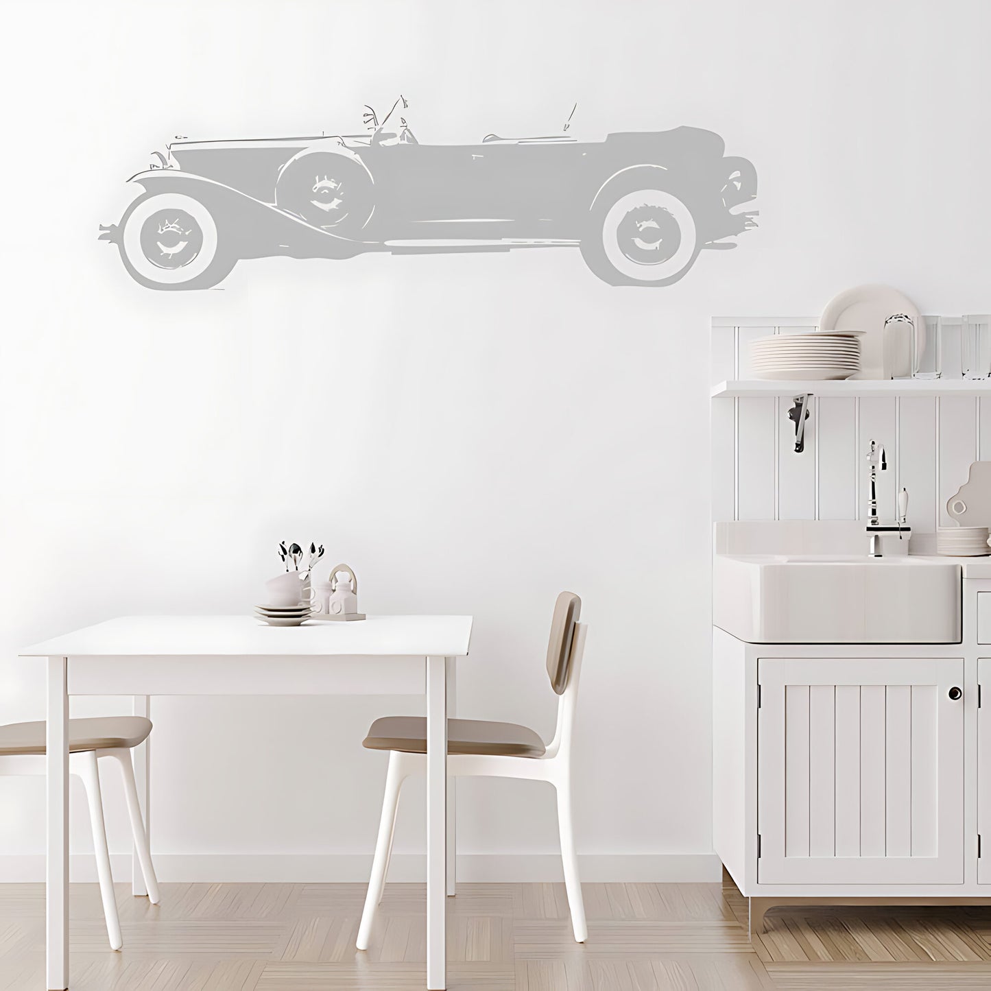 Duesenberg Vintage Car Wall Sticker - Garage Decal