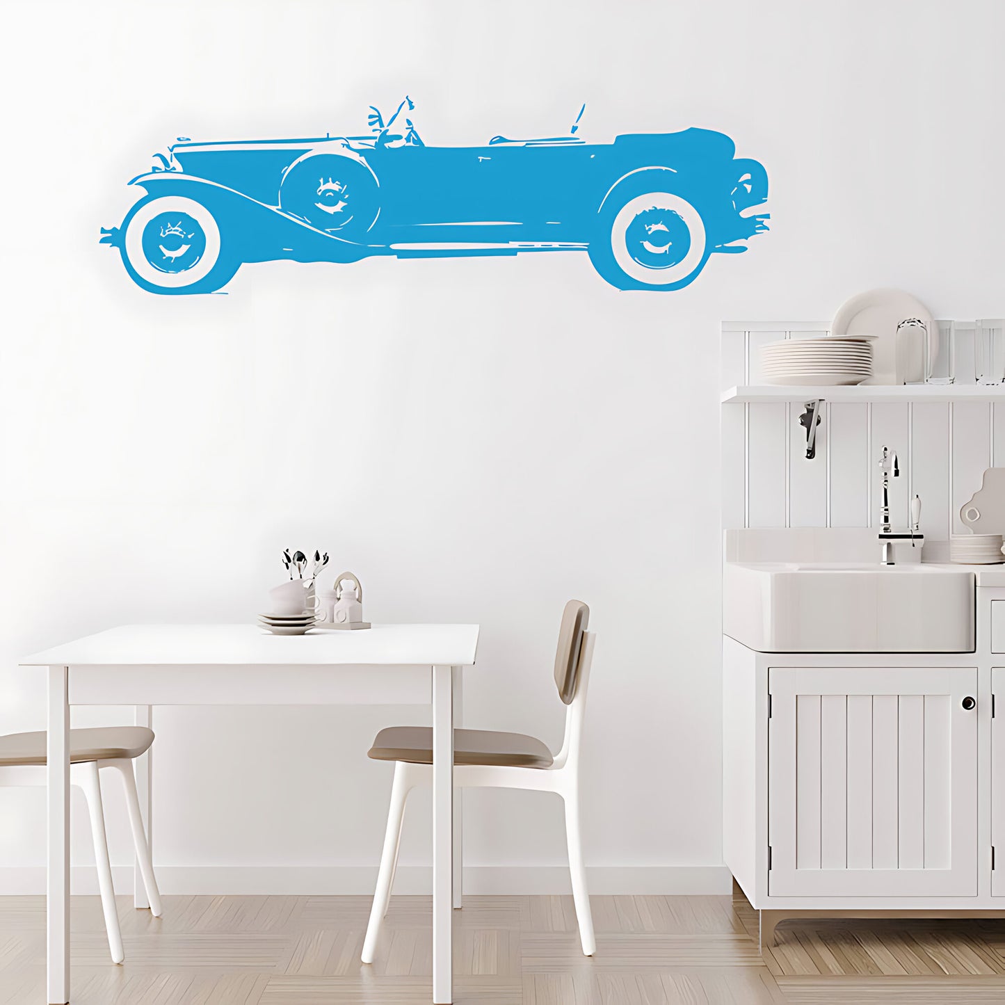 Duesenberg Vintage Car Wall Sticker - Garage Decal