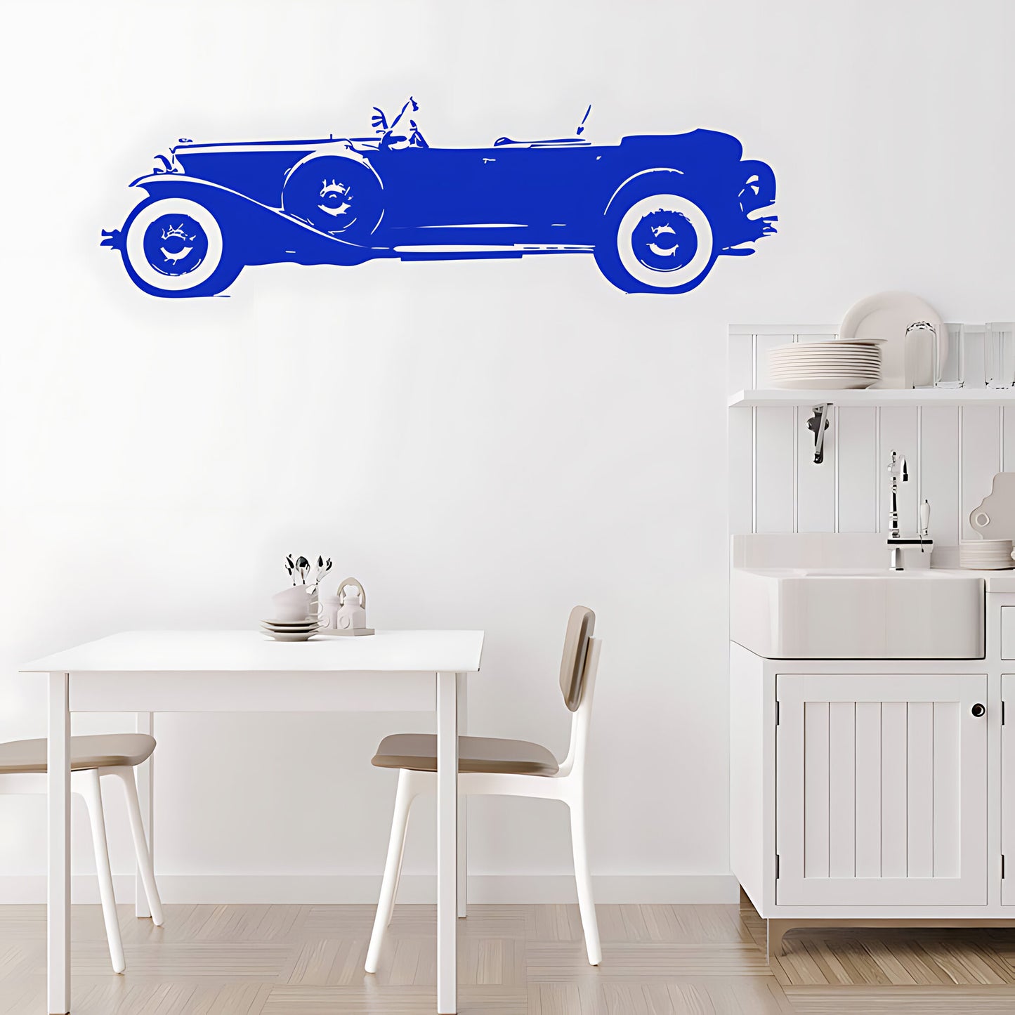 Duesenberg Vintage Car Wall Sticker - Garage Decal