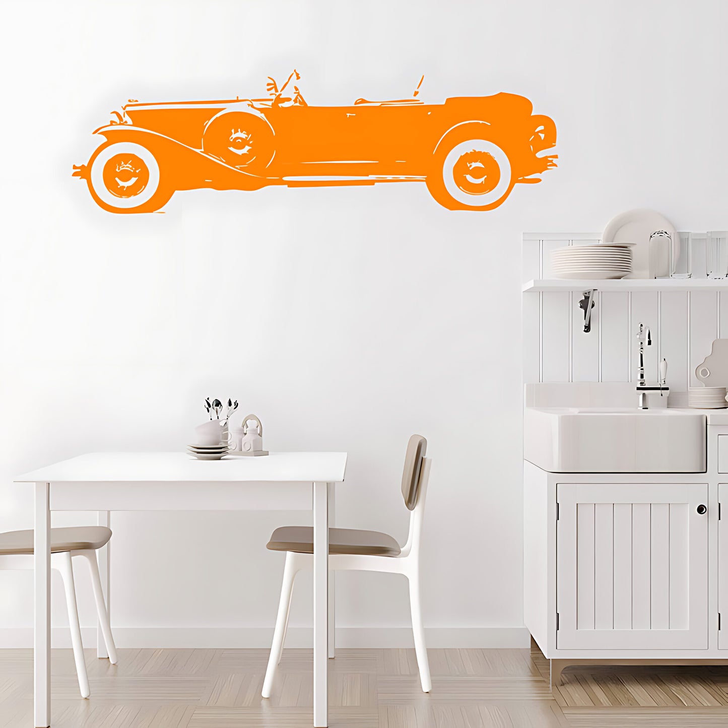 Duesenberg Vintage Car Wall Sticker - Garage Decal