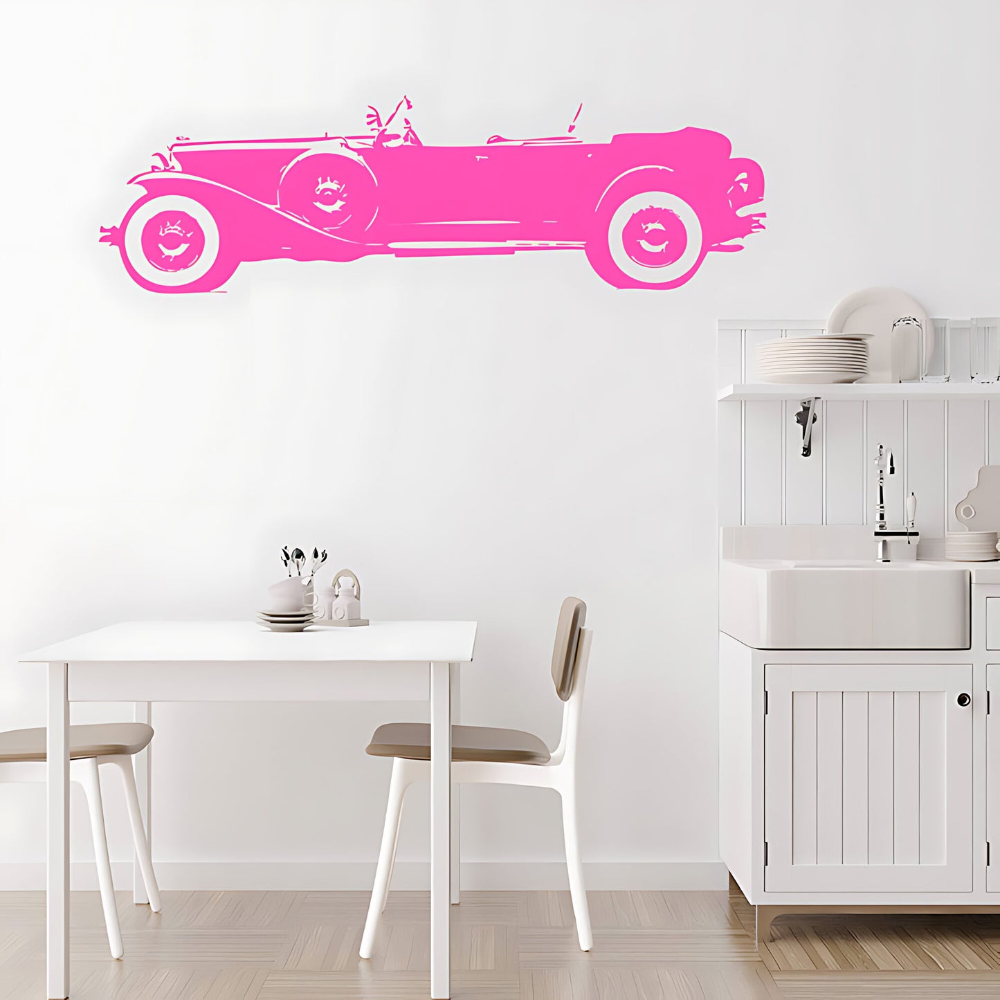 Duesenberg Vintage Car Wall Sticker - Garage Decal