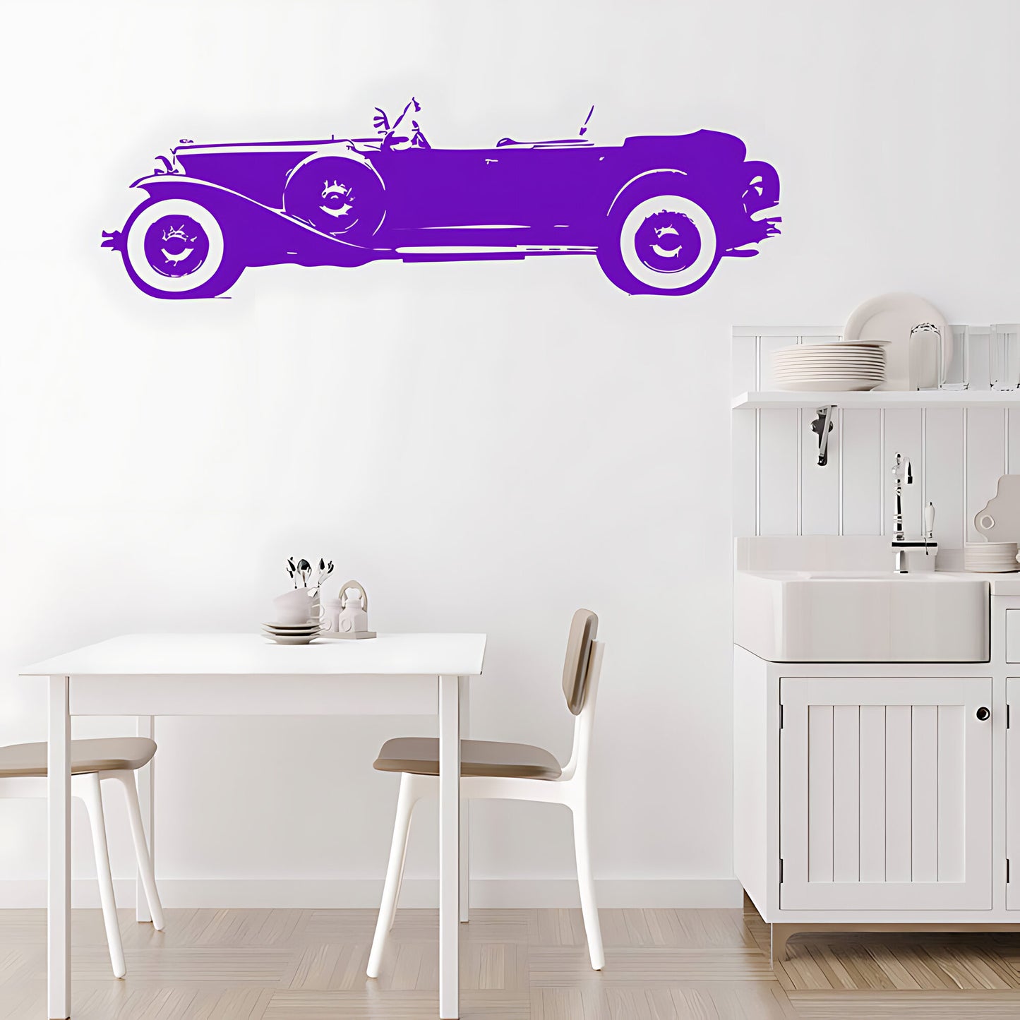 Duesenberg Vintage Car Wall Sticker - Garage Decal