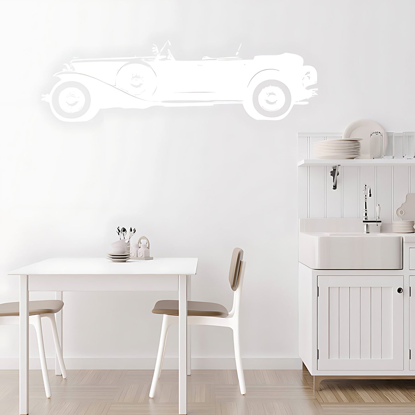 Duesenberg Vintage Car Wall Sticker - Garage Decal