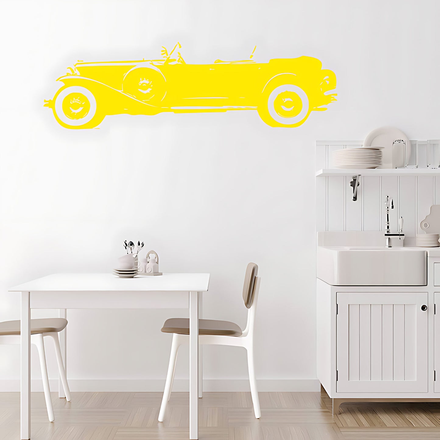 Duesenberg Vintage Car Wall Sticker - Garage Decal