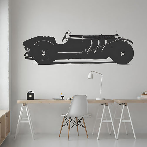 Mercedes Benz SSK Wall Sticker - Garage Vinyl Decal