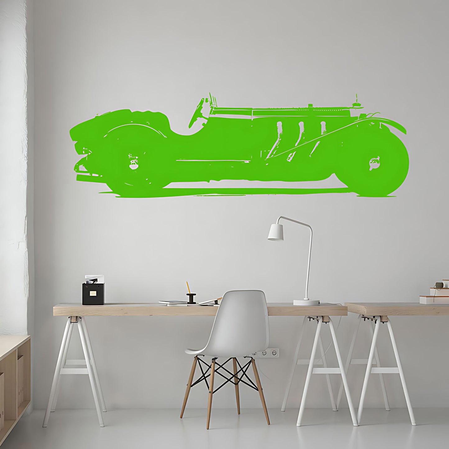 Mercedes Benz SSK Wall Sticker - Garage Vinyl Decal
