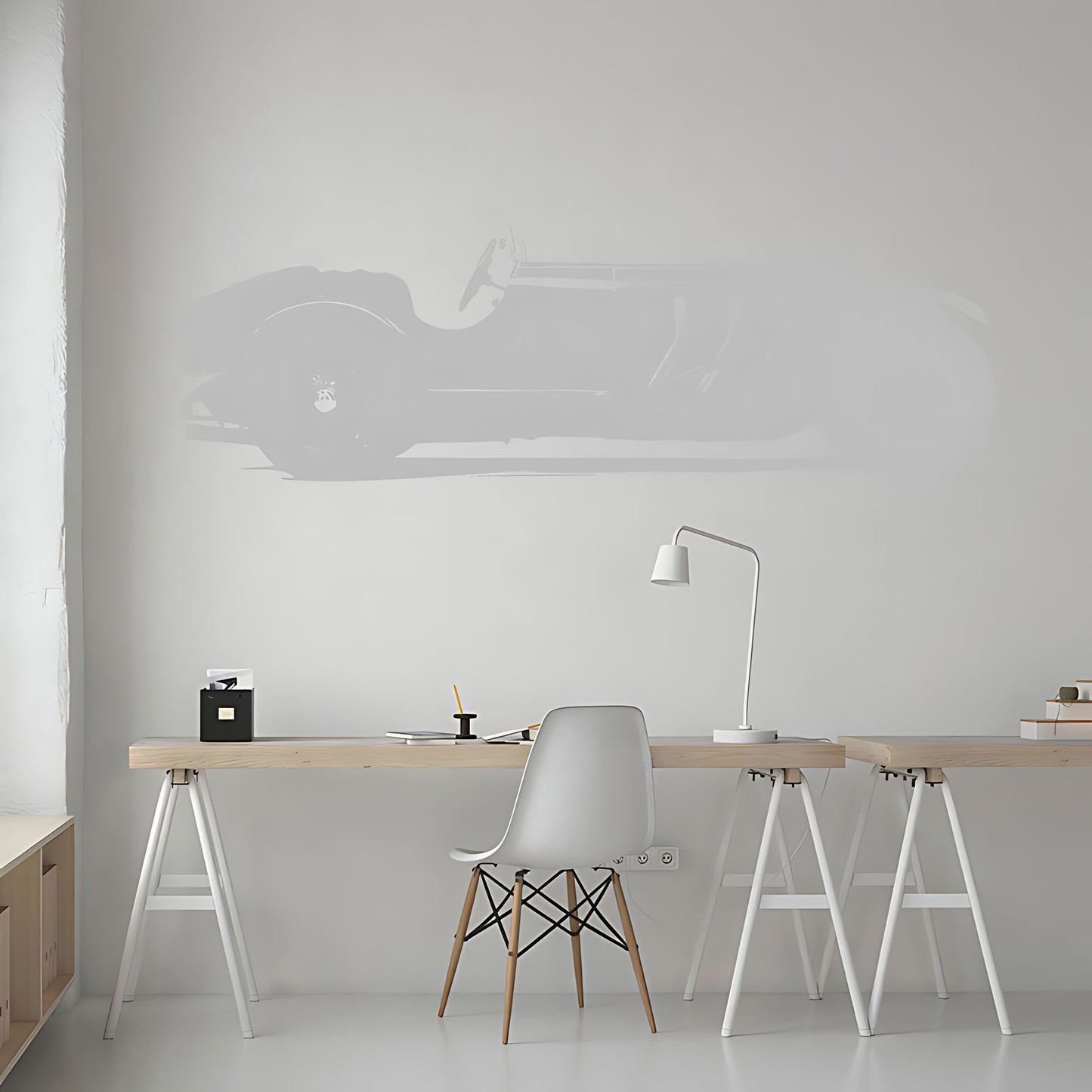 Mercedes Benz SSK Wall Sticker - Garage Vinyl Decal
