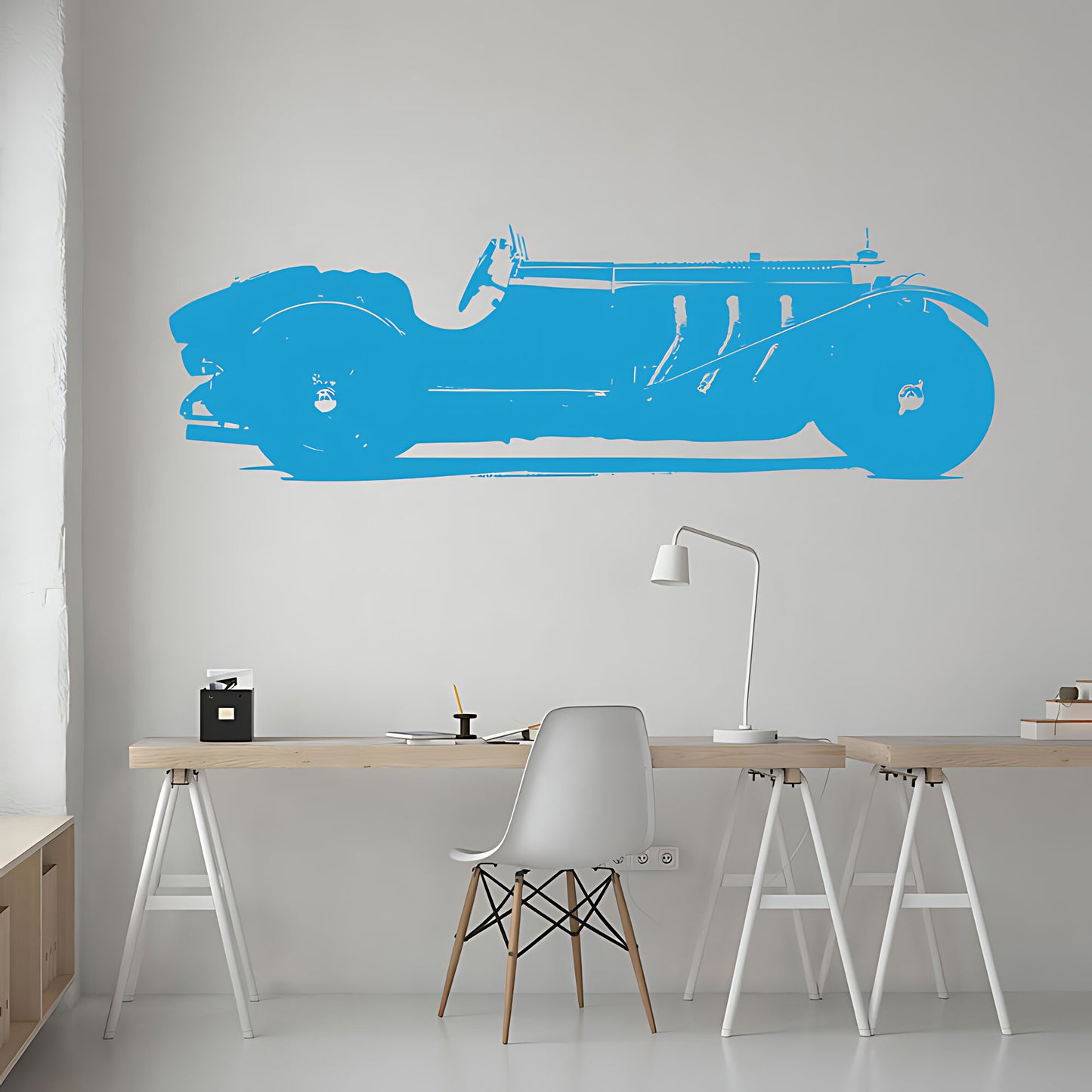 Mercedes Benz SSK Wall Sticker - Garage Vinyl Decal
