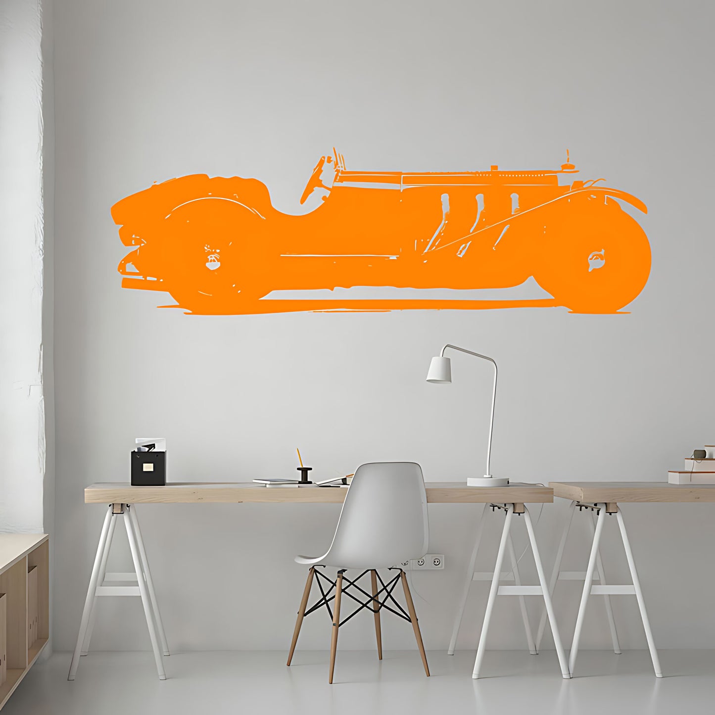 Mercedes Benz SSK Wall Sticker - Garage Vinyl Decal