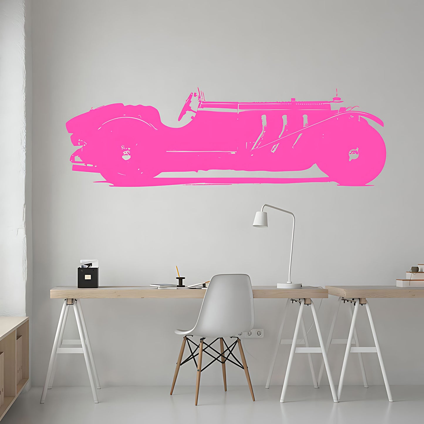 Mercedes Benz SSK Wall Sticker - Garage Vinyl Decal