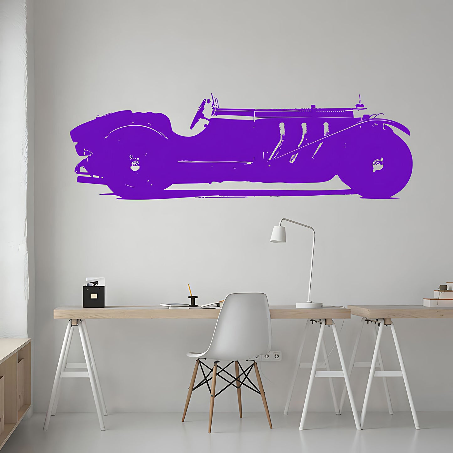 Mercedes Benz SSK Wall Sticker - Garage Vinyl Decal
