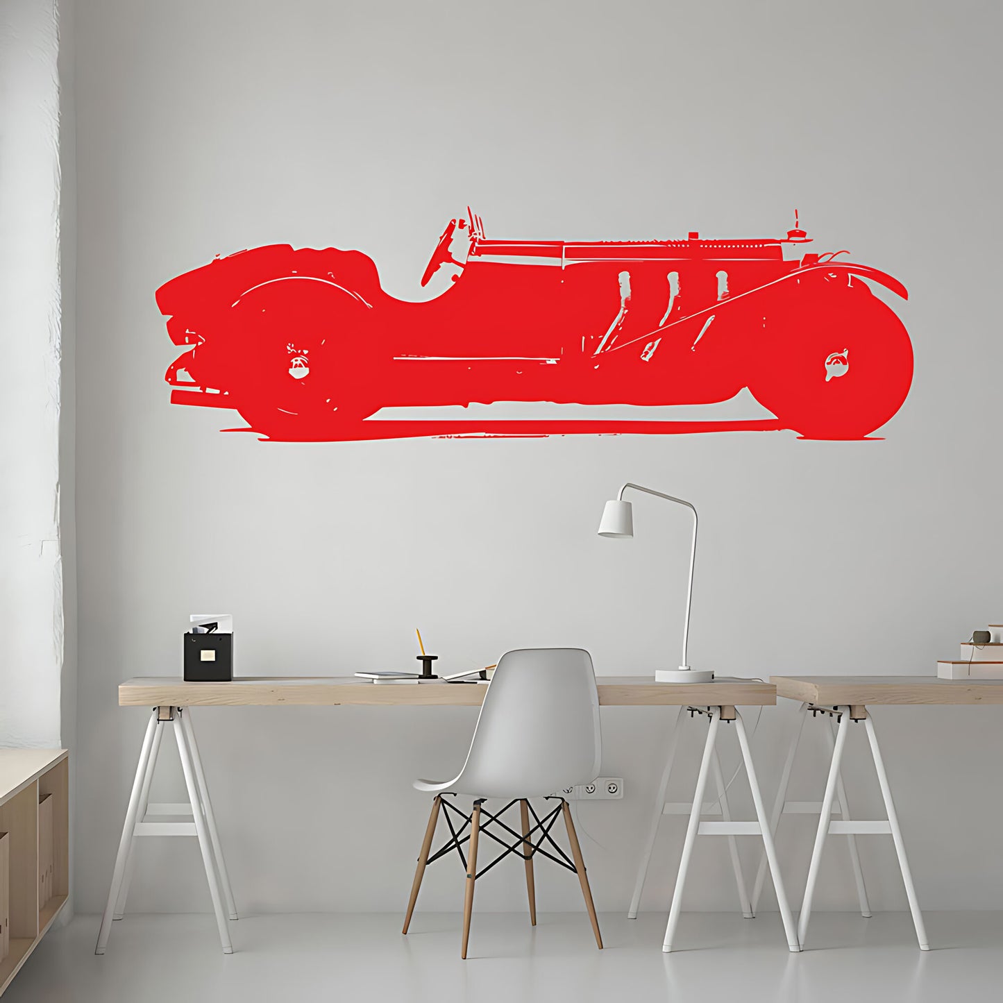 Mercedes Benz SSK Wall Sticker - Garage Vinyl Decal