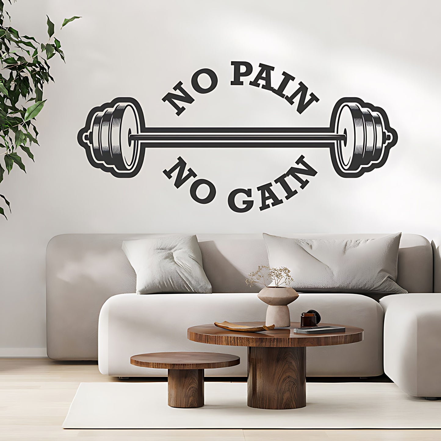 Fitness Motivational Gym Quote Wall Sticker Art Decor
