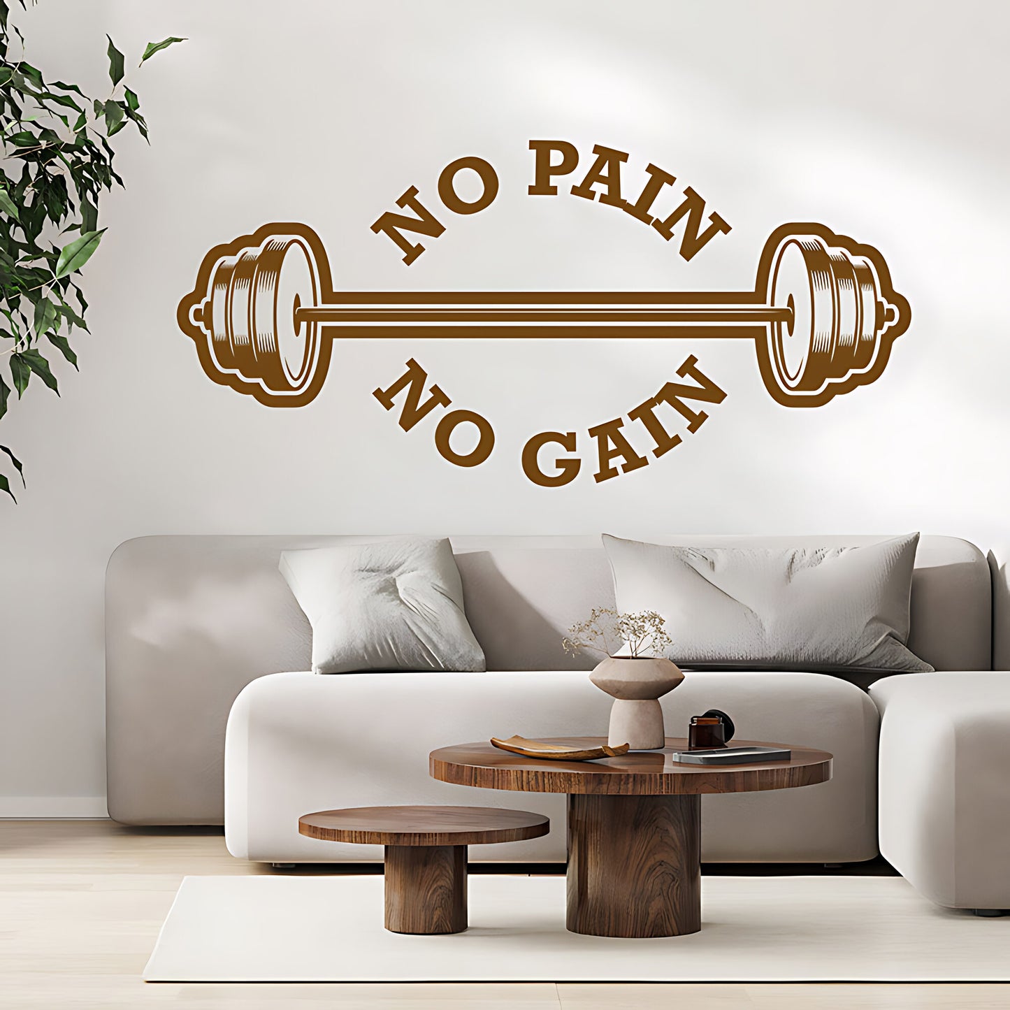 Fitness Motivational Gym Quote Wall Sticker Art Decor