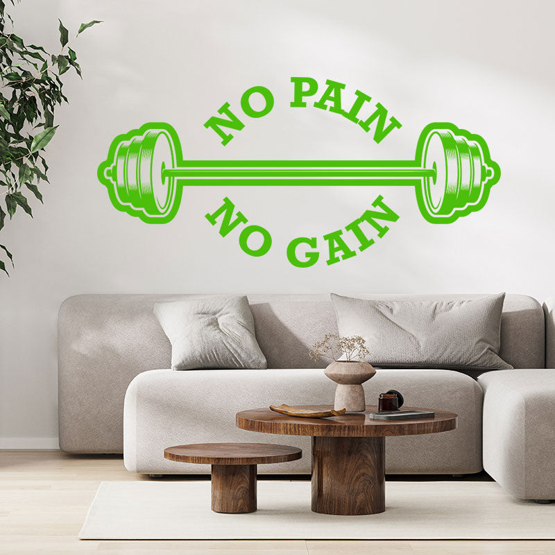 Fitness Motivational Gym Quote Wall Sticker Art Decor