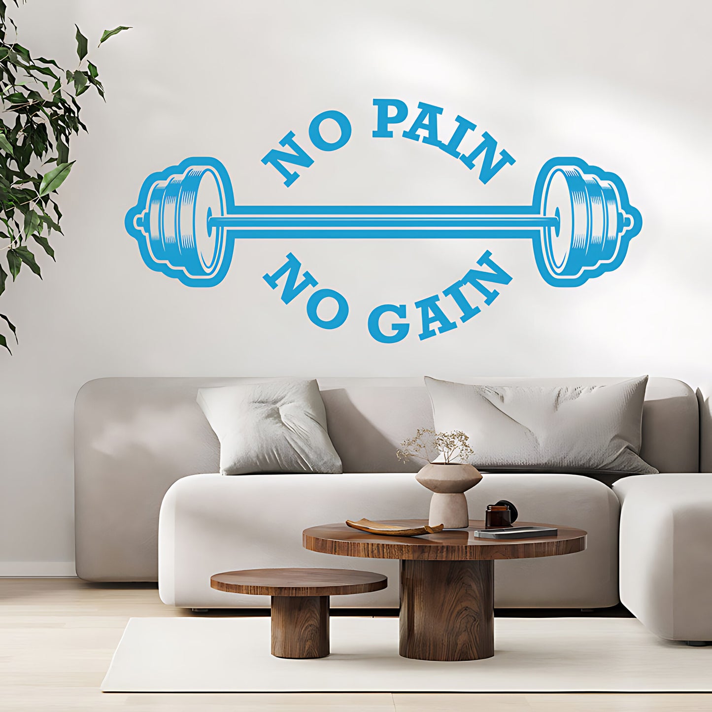 Fitness Motivational Gym Quote Wall Sticker Art Decor